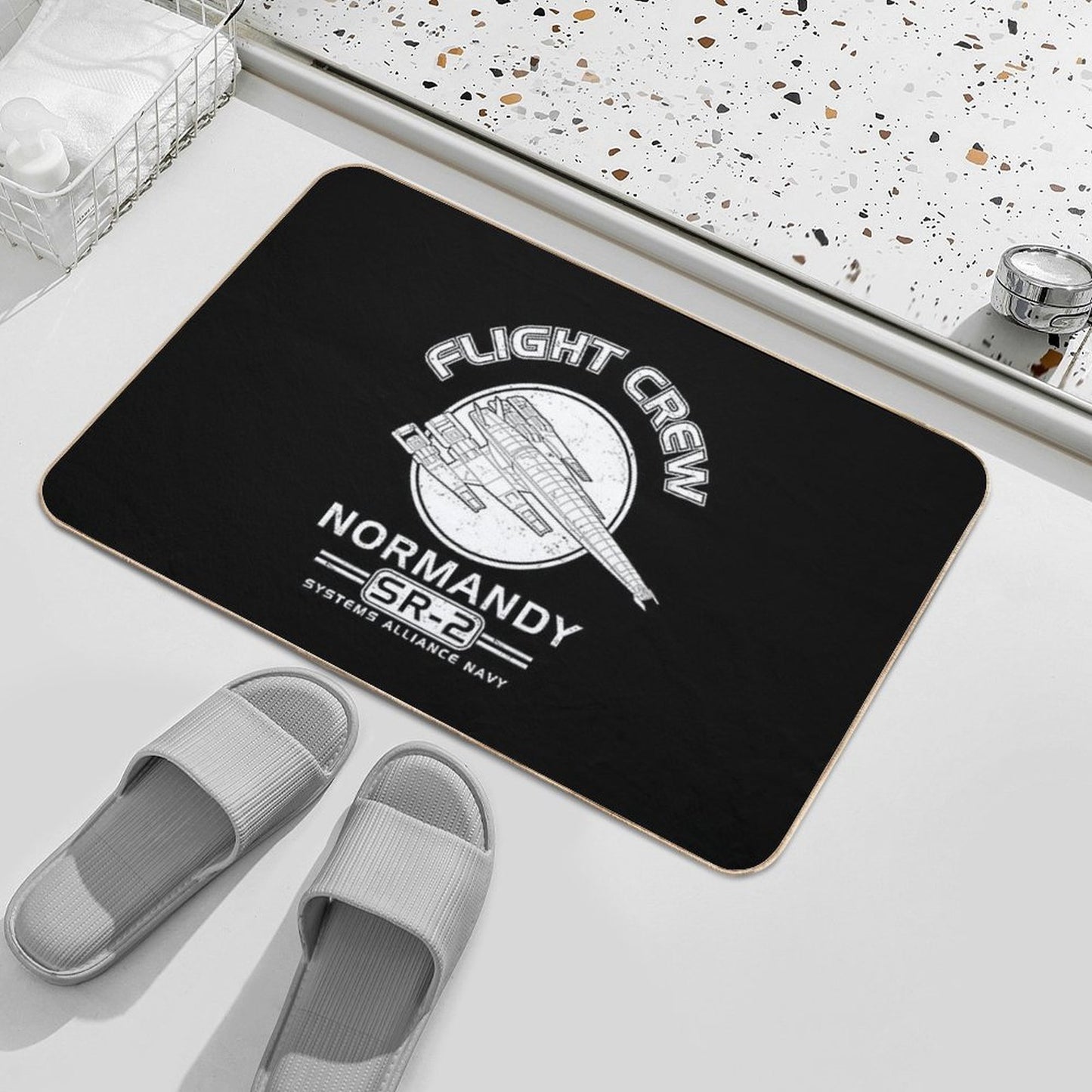 Mass Effect Eco-Friendly Bath Mat