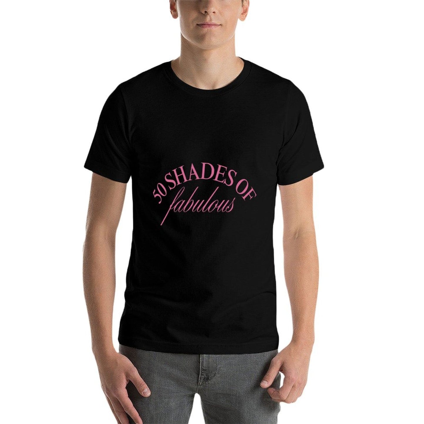 50 And Fabulous 50th Birthday Gift For Her, Birthday Party Affordable Price T-Shirt
