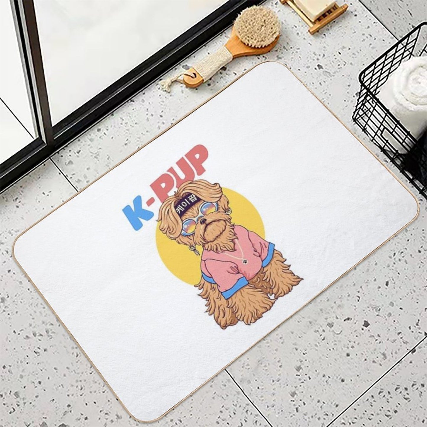 K-Pup Slip-Resistant Bath Mat