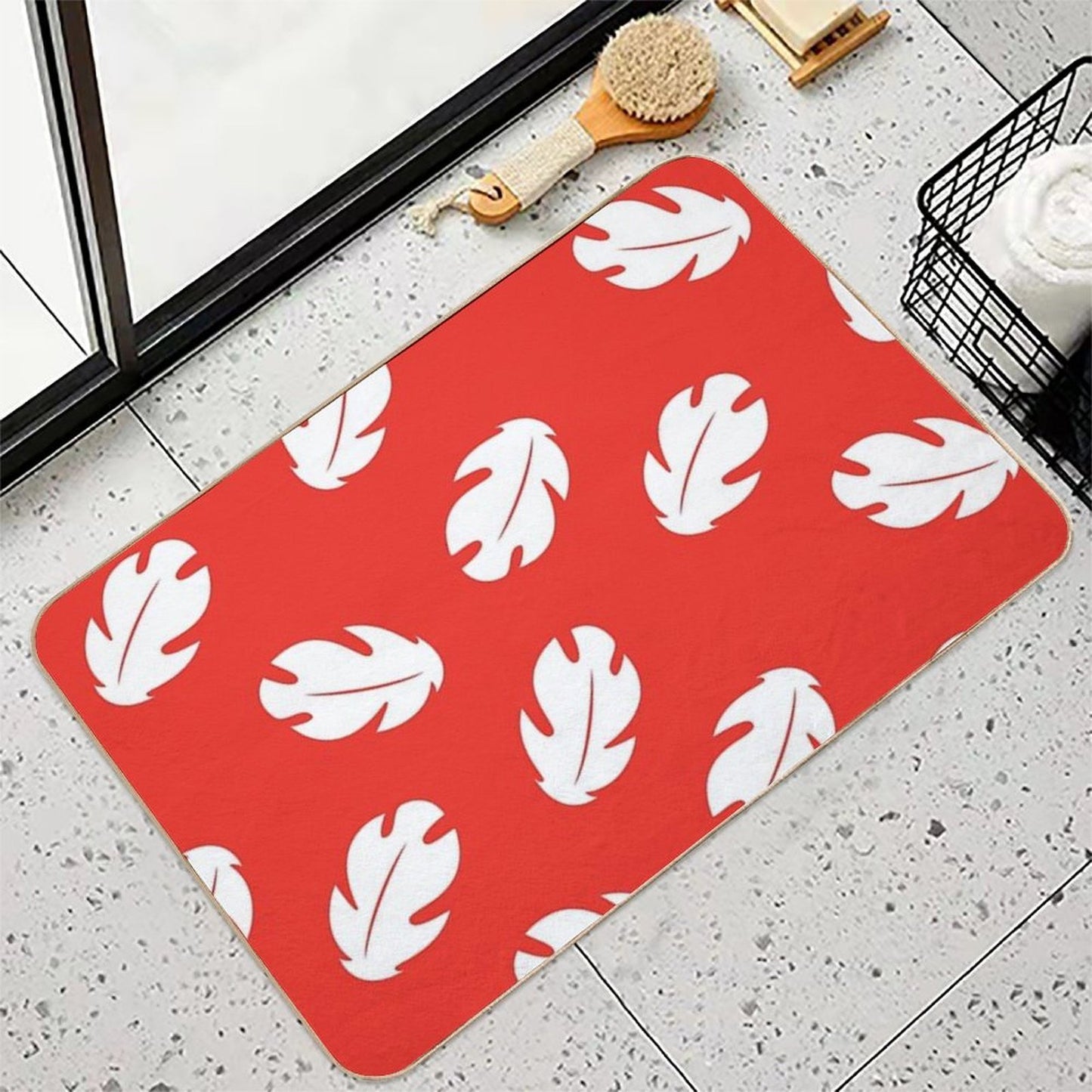 The Original Lilo Floral Pet-Safe Bath Mat