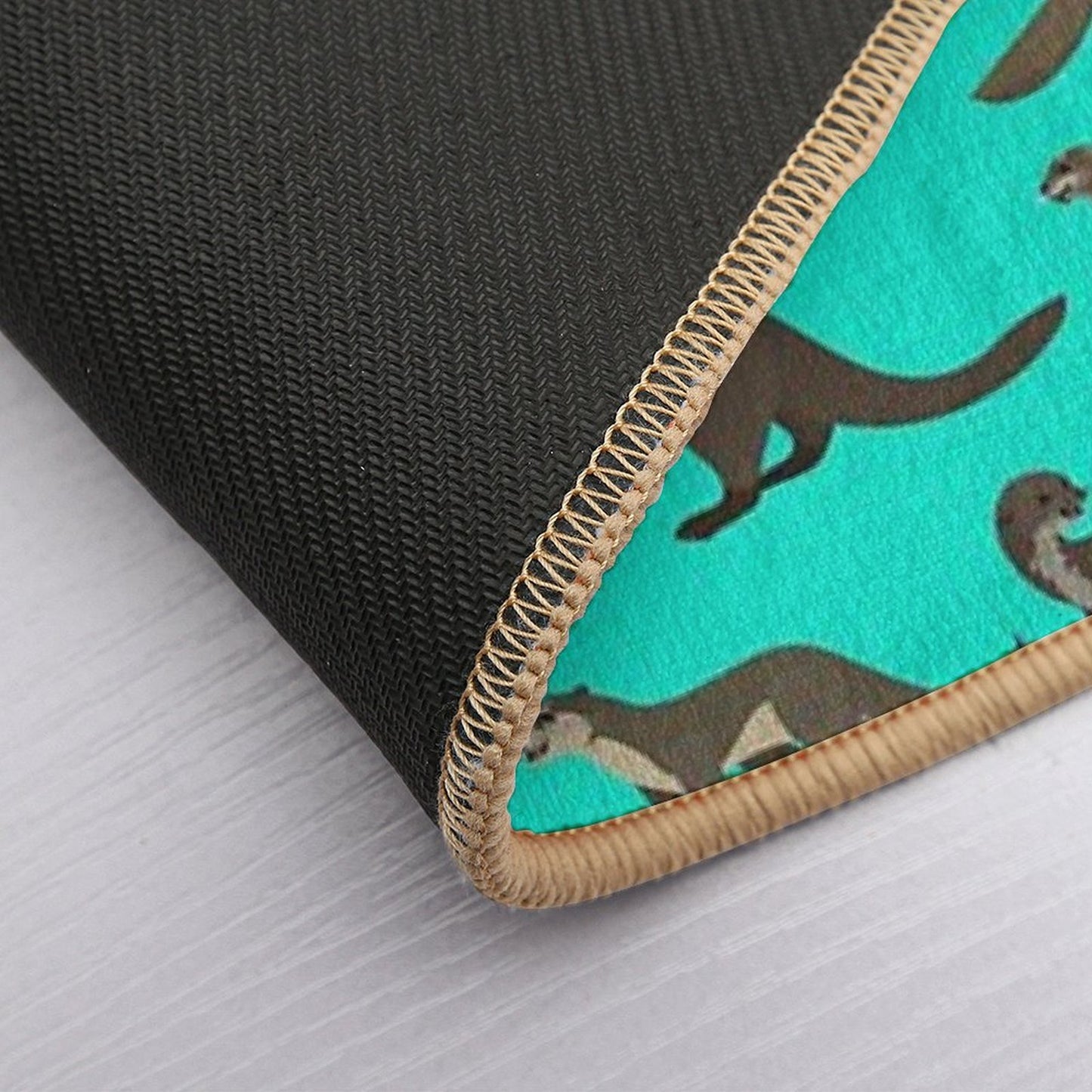 Know Your Otters Easy To Clean Bath Mat