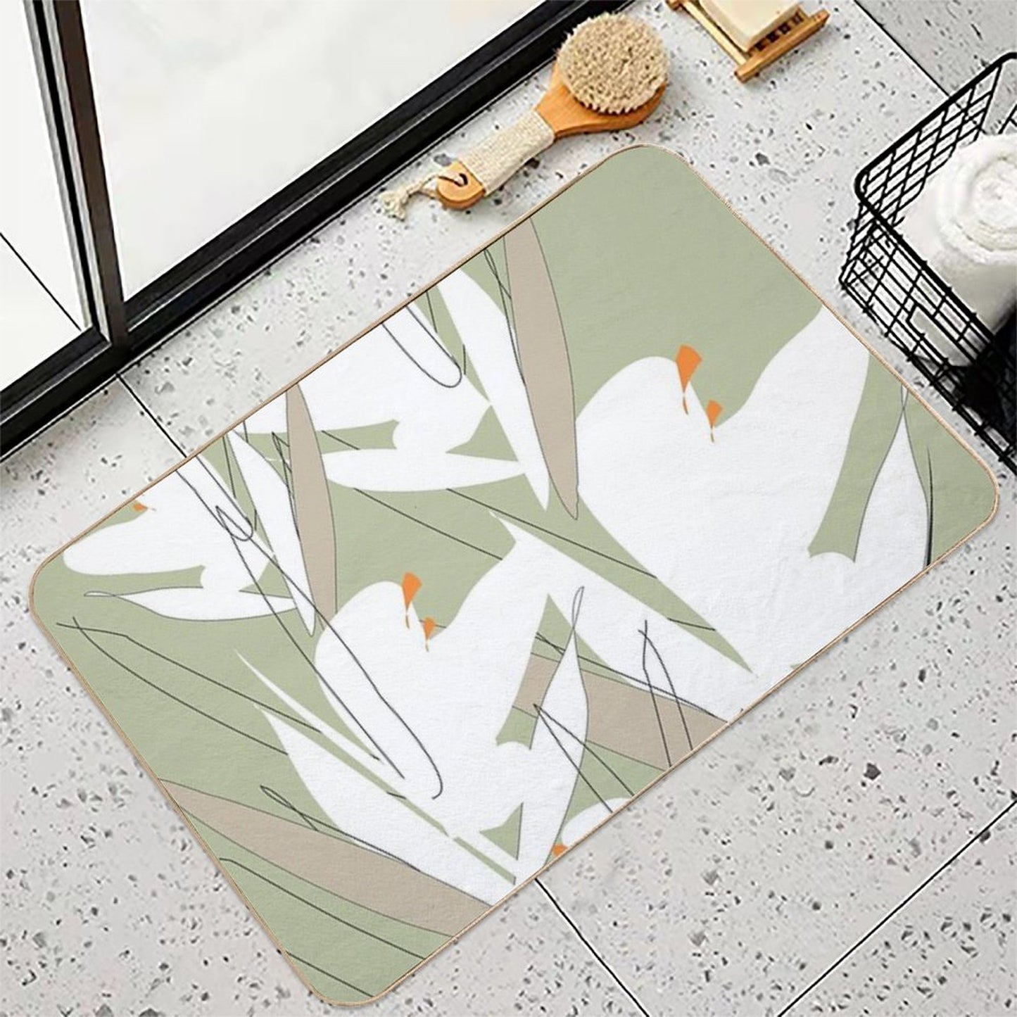Spring Easy To Clean Bath Mat