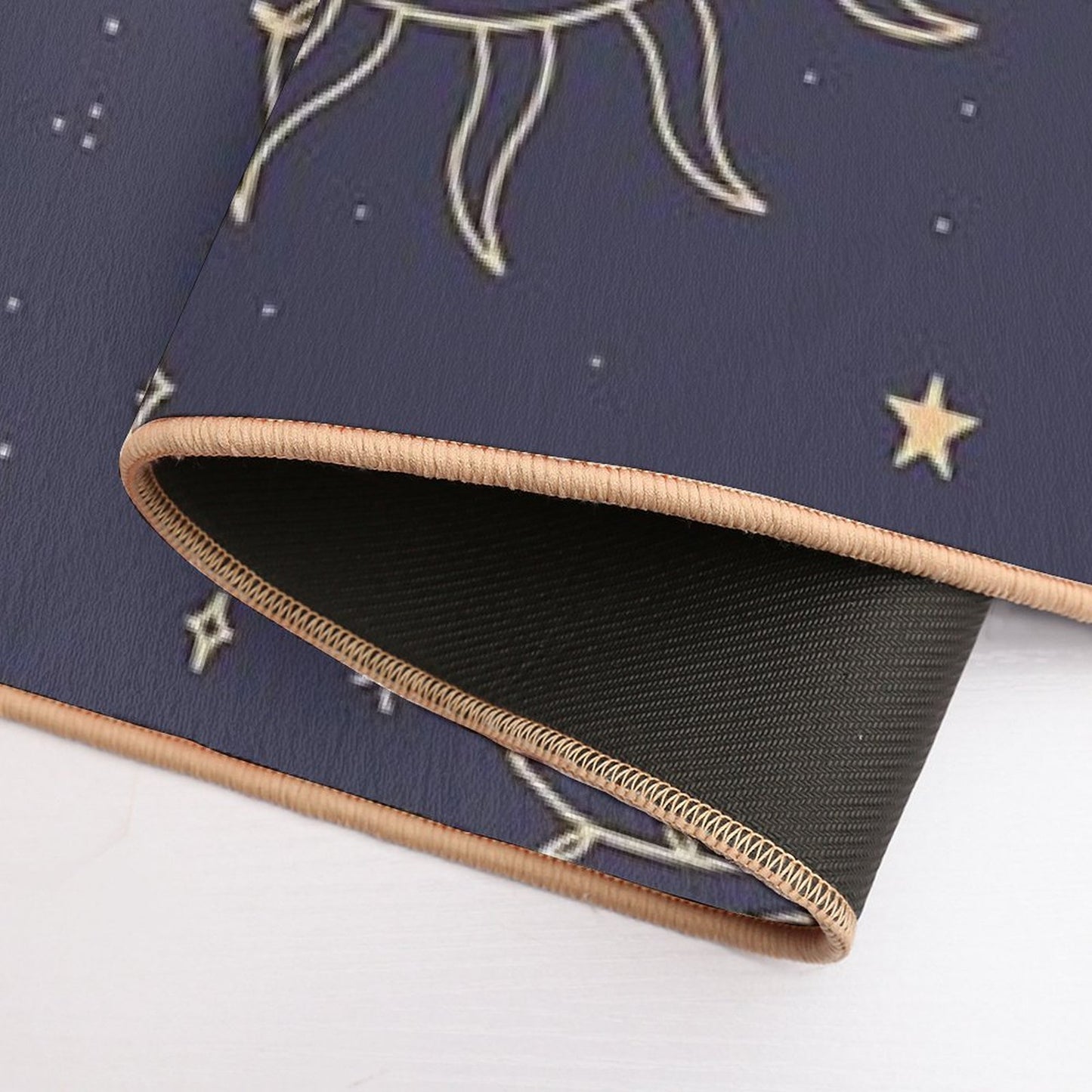 Celestial Pattern High-Traffic Bath Mat