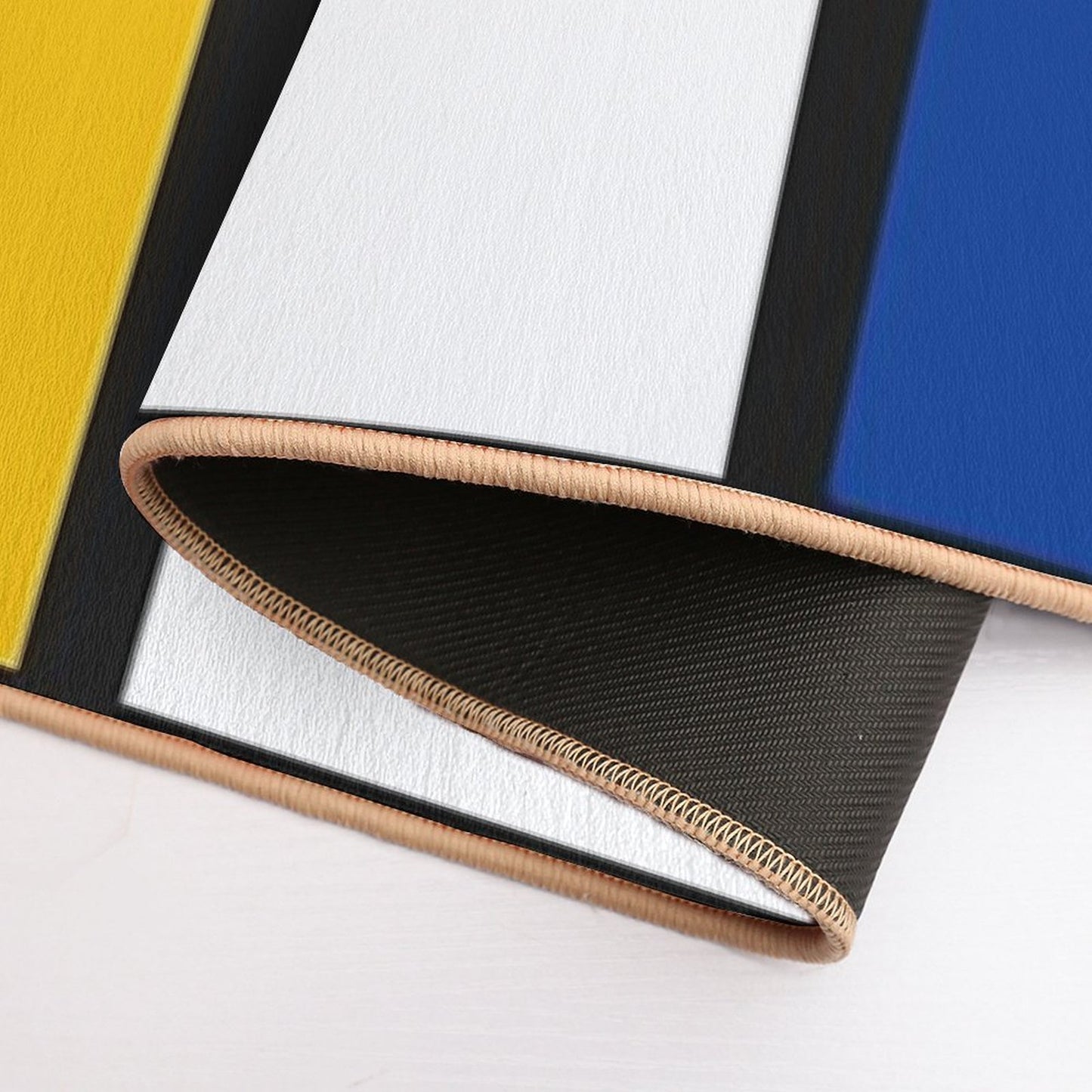 De Stijl #1 (Mondrian Inspired) Versatile Bath Mat