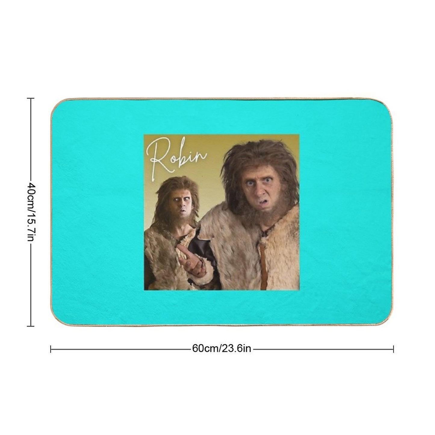 BBC Ghosts Robin Retro Tee Rapid-Drying Bath Mat