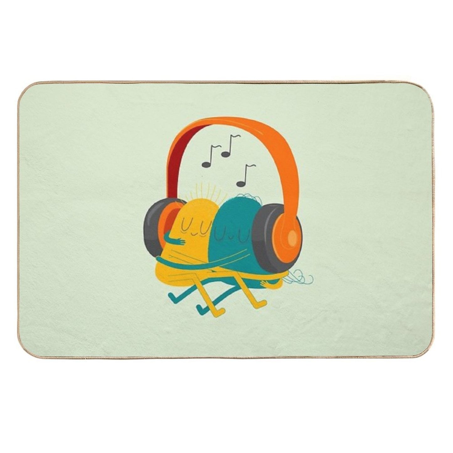 Love Song Durable Bath Mat