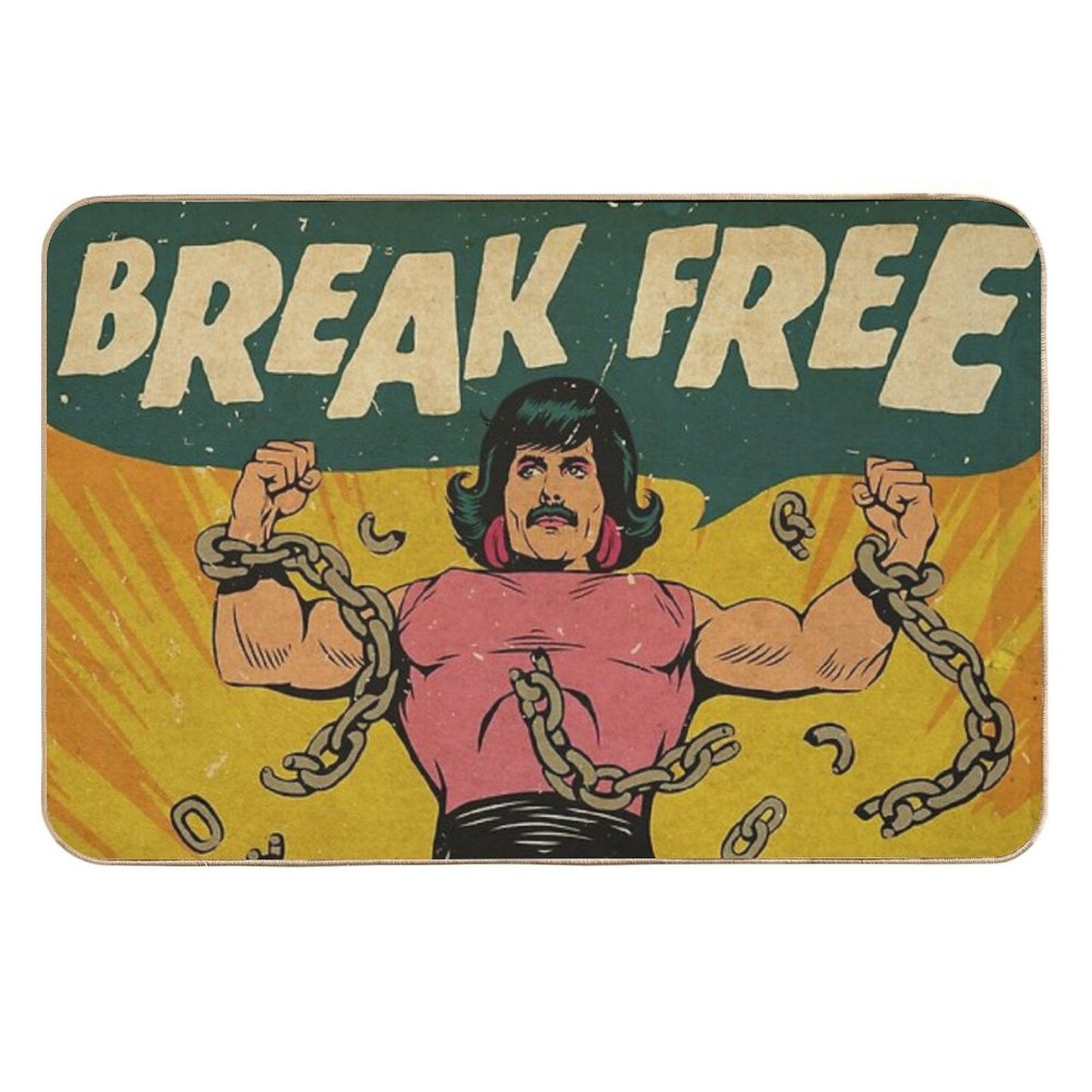 Break Free Dirt-Trapping Bath Mat