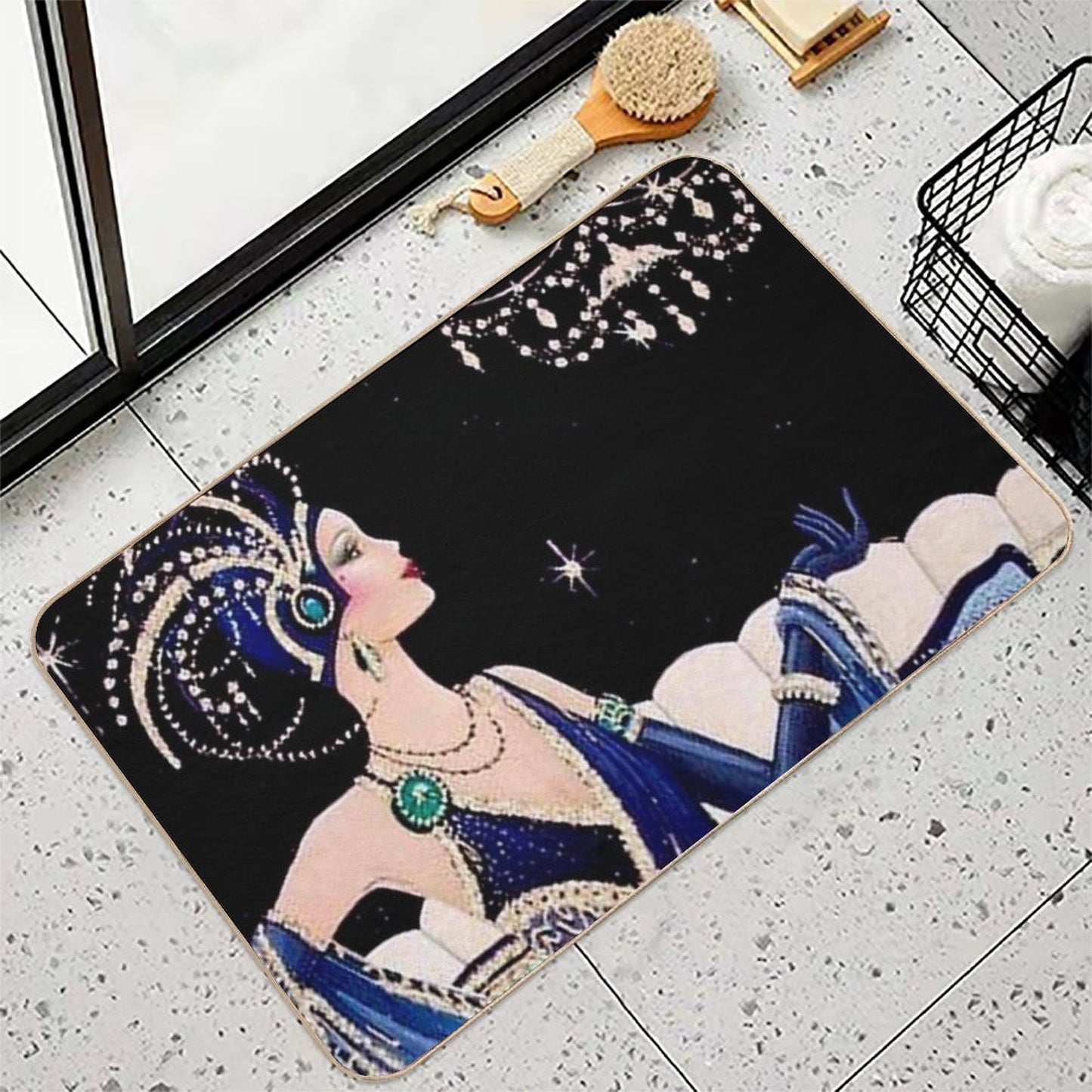 FLAPPER Vintage 1939 Fashion Magazine Advertising Print Easy Maintenance Bath Mat