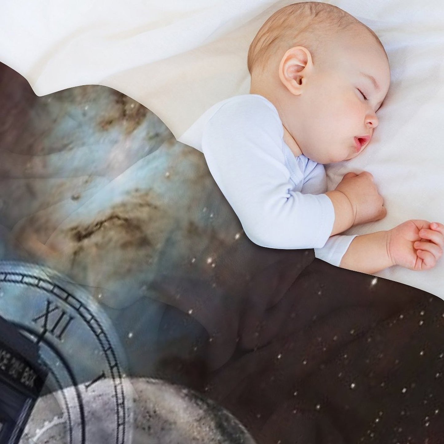 Time Flight 2 Premium Throw Blanket