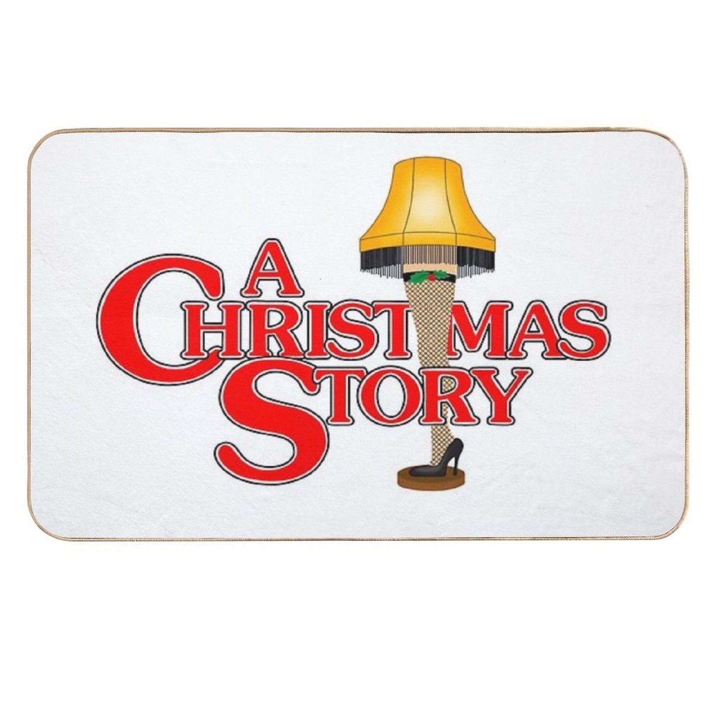 A Christmas Story, Leg Lamp Toxin-Free Bath Mat