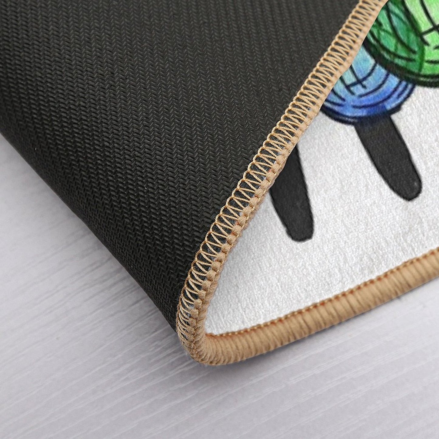 Rainbow Sheep Non-Slip Bath Mat