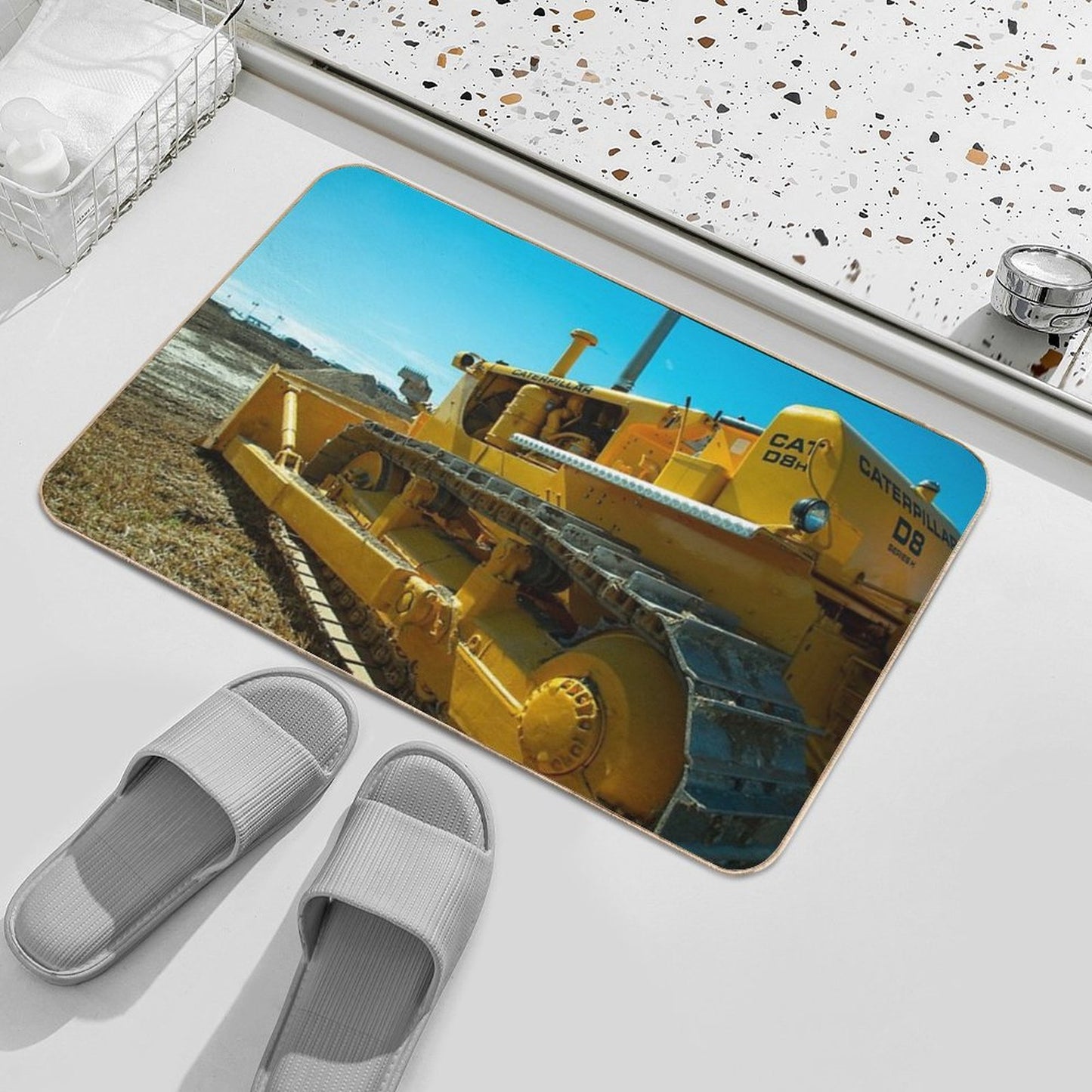 Dozer D8h Easy To Clean Bath Mat
