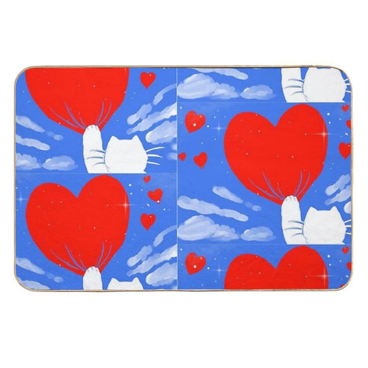 Cute Cat 1  Odorless Bath Mat