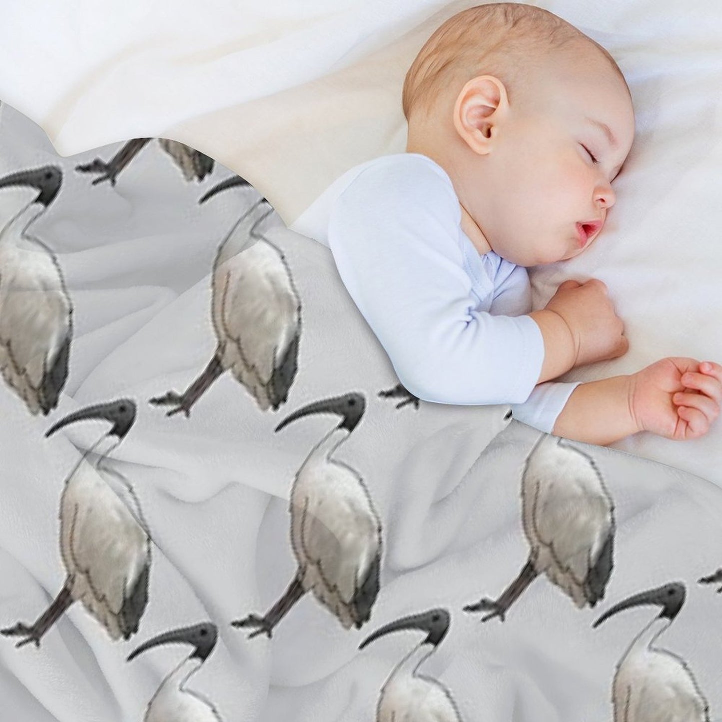 Bin Chicken Compact Throw Blanket