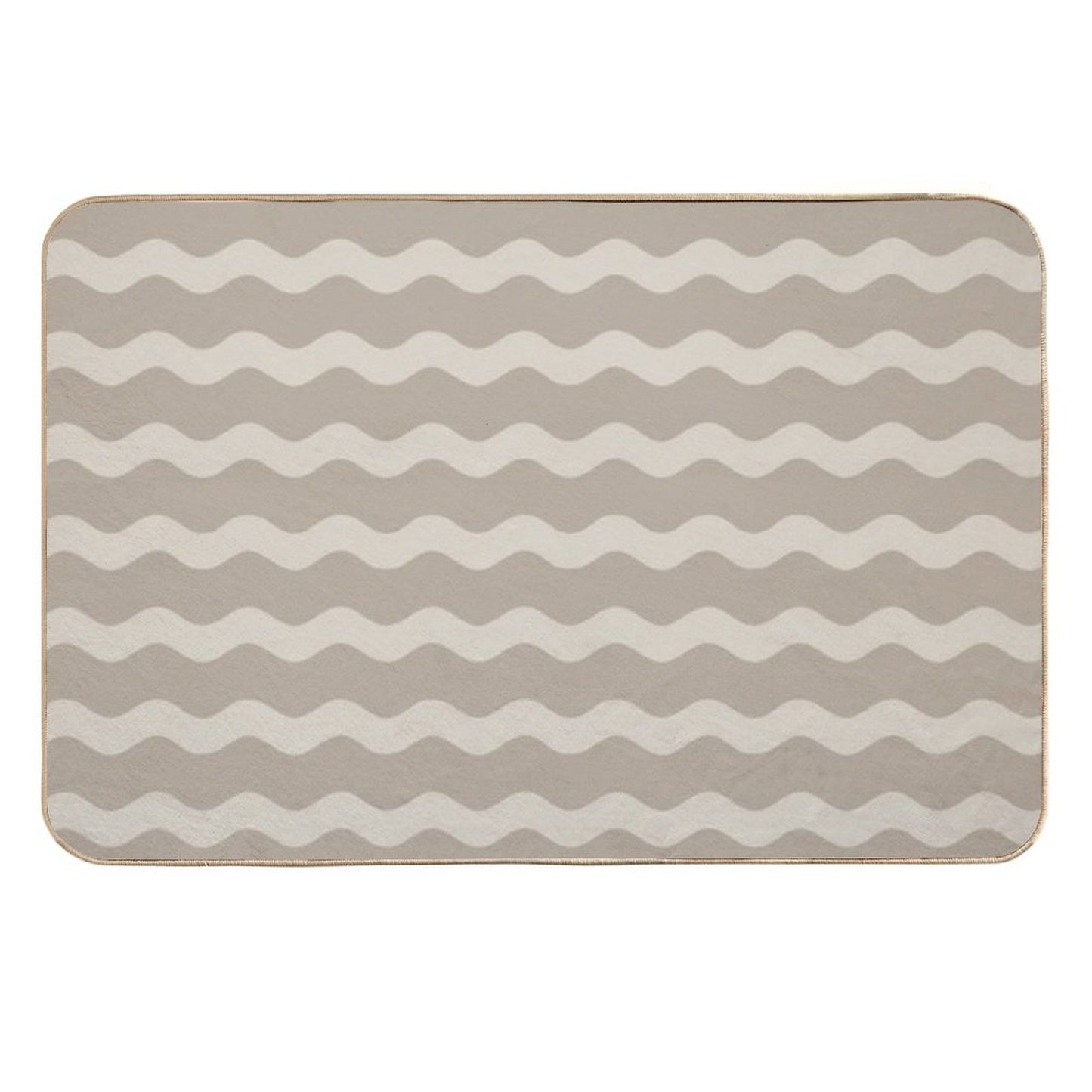 Abstract Print Slip-Resistant Bath Mat