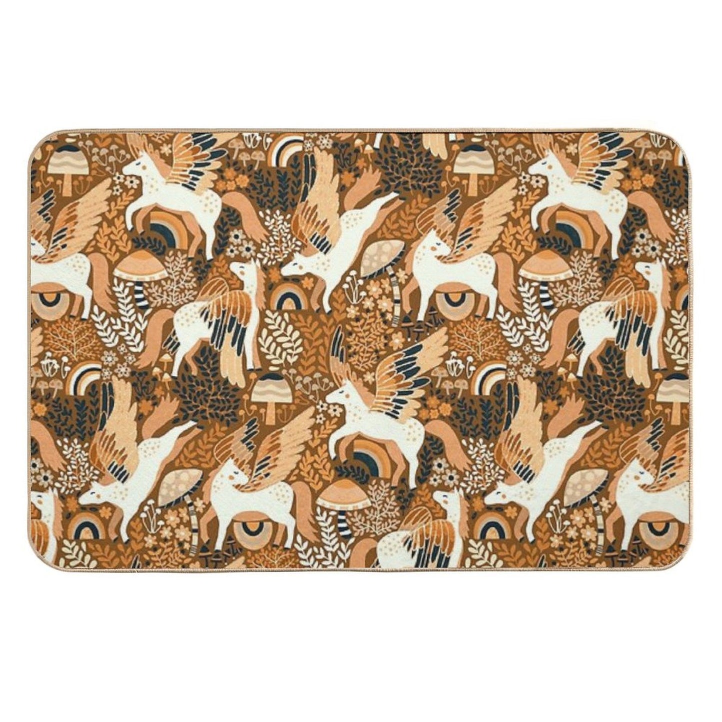 Cinnamon Pegasi Long-Lasting Bath Mat