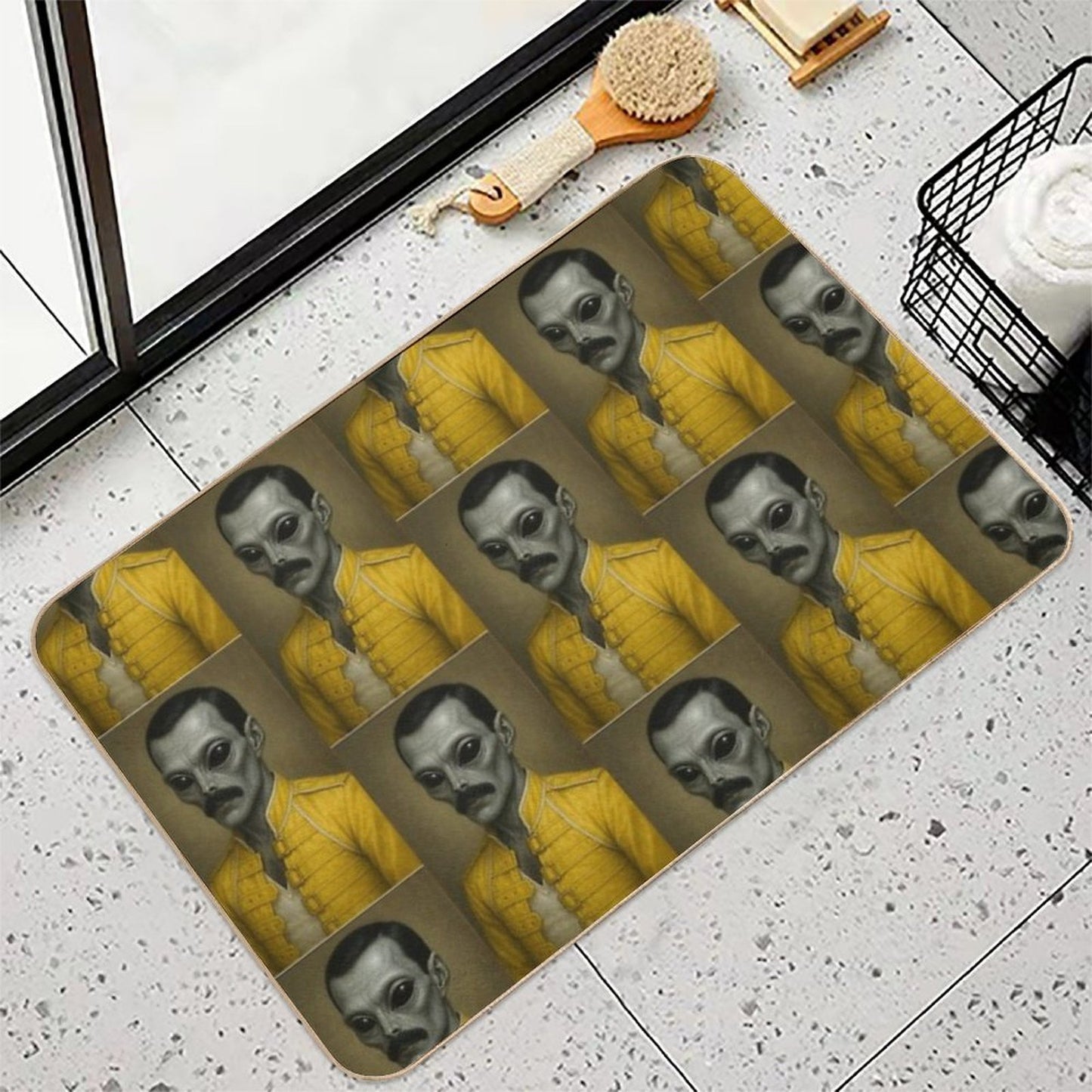 Freddie Mercury Eco-Friendly Bath Mat