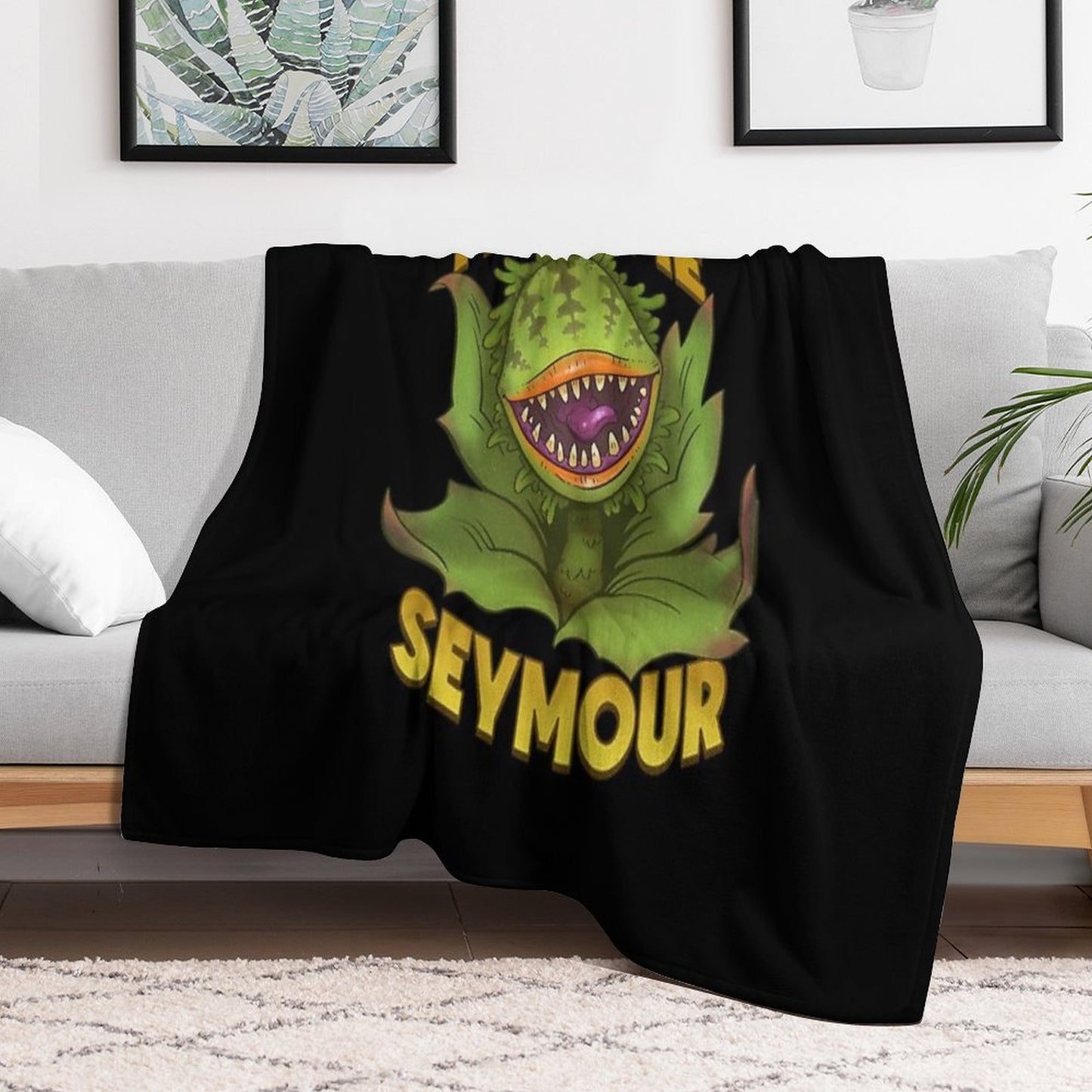 Big Bad Mother Anti-pilling Throw Blanket