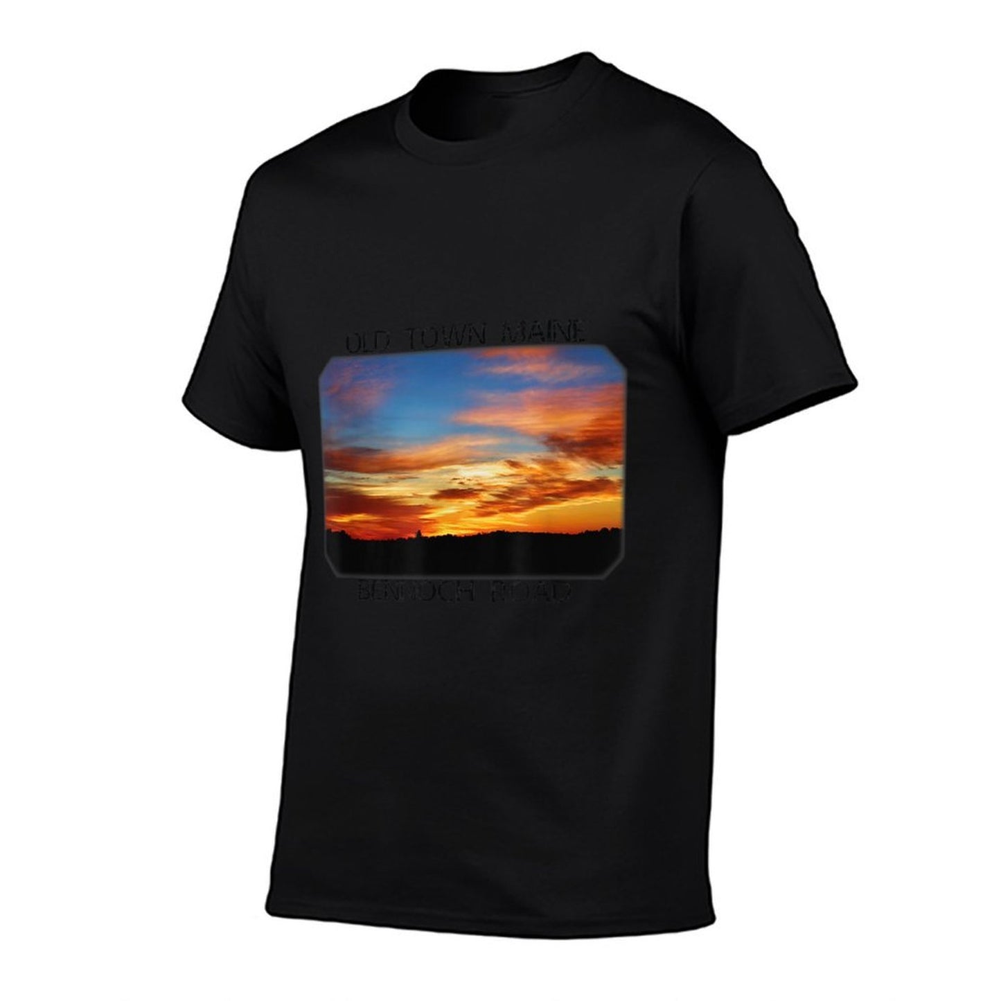 Old Town, Maine Magic Hour Early Morning Twilight Sky  Breathable T-Shirt