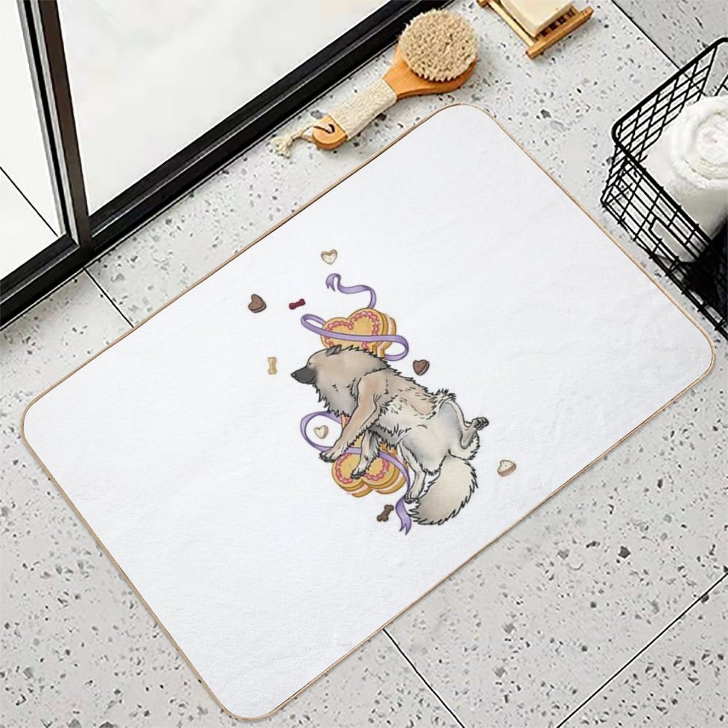 Dreams of Biscuits Eco-Friendly Bath Mat