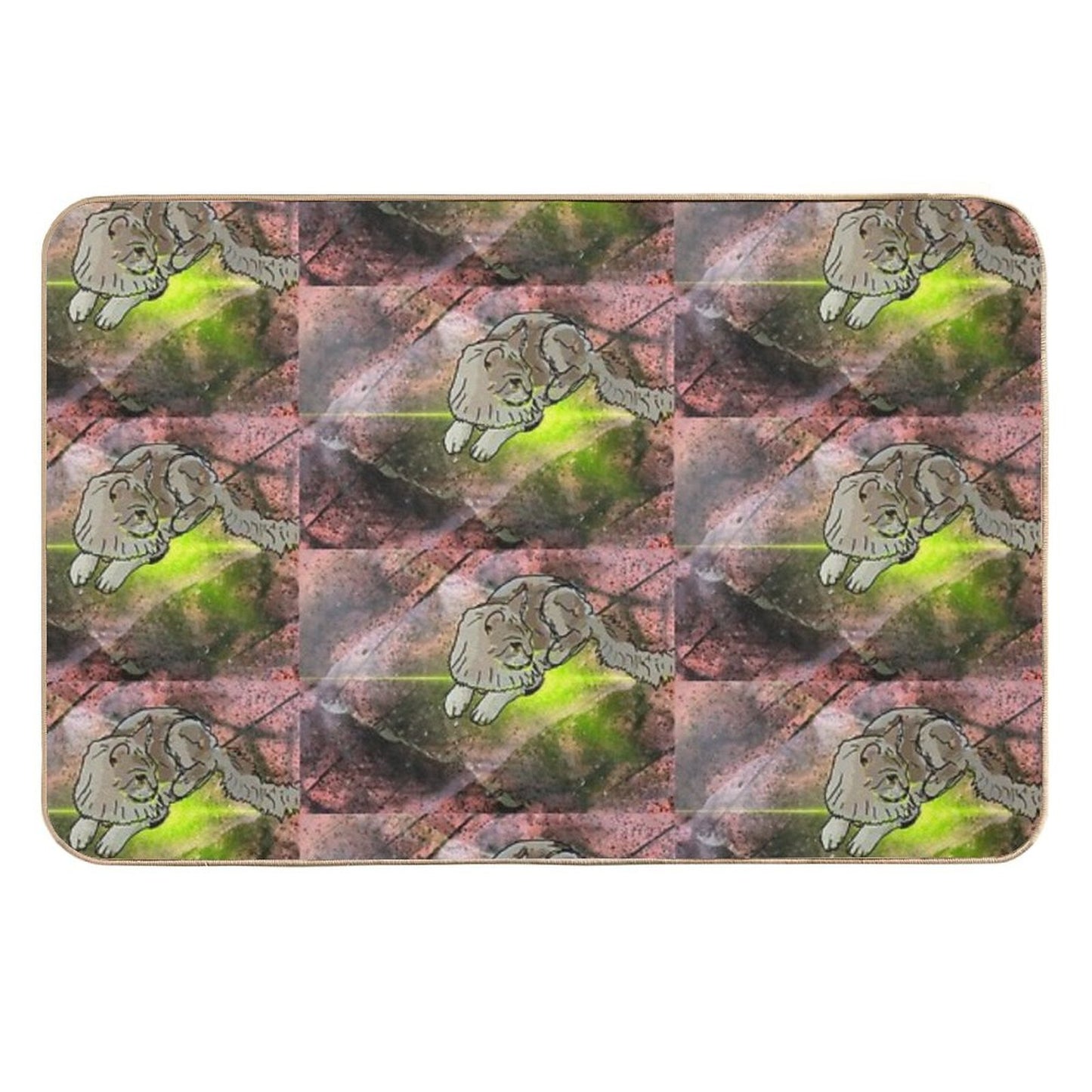 Cat Energy Easy Maintenance Bath Mat