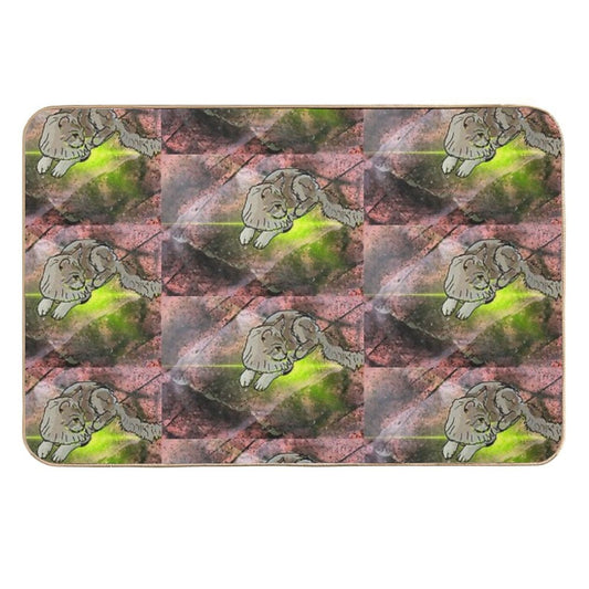 Cat Energy  Easy Maintenance Bath Mat