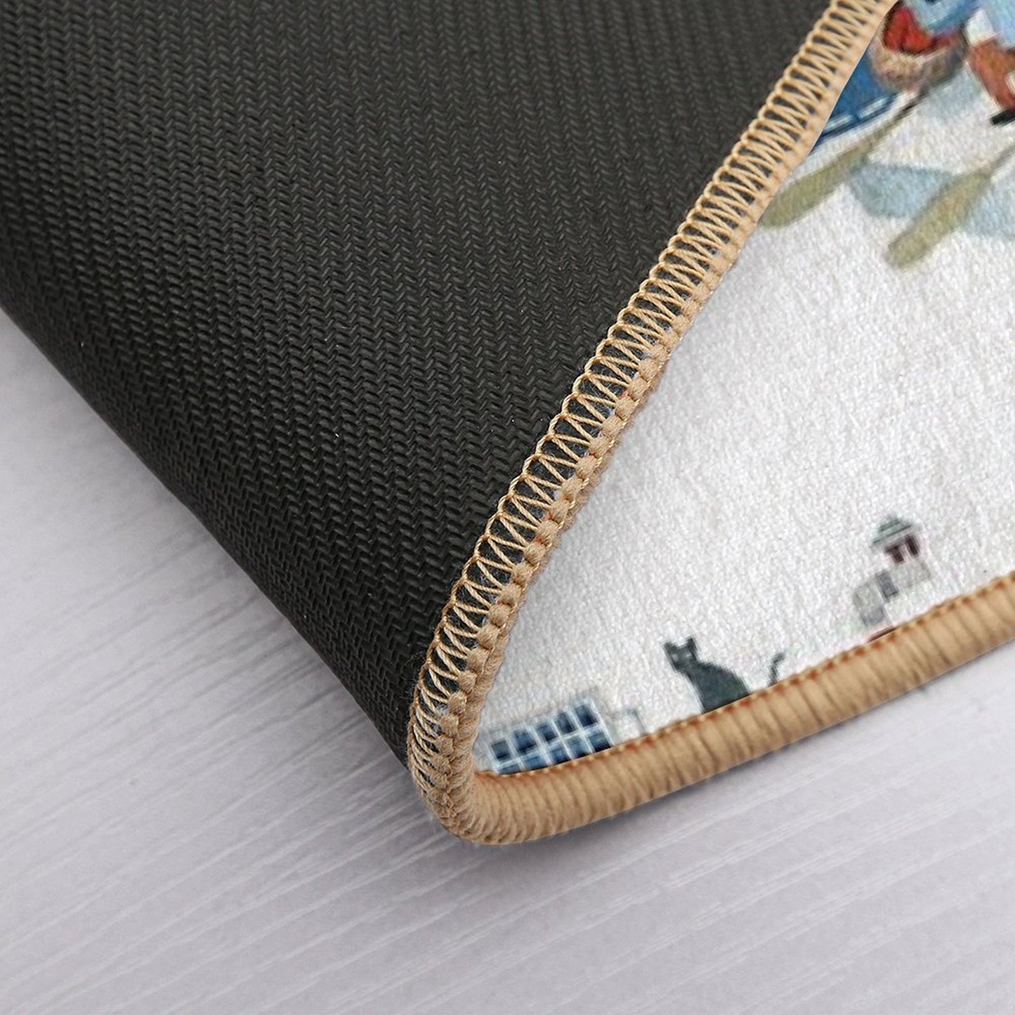 Captain Bernaidle Absorbent Bath Mat