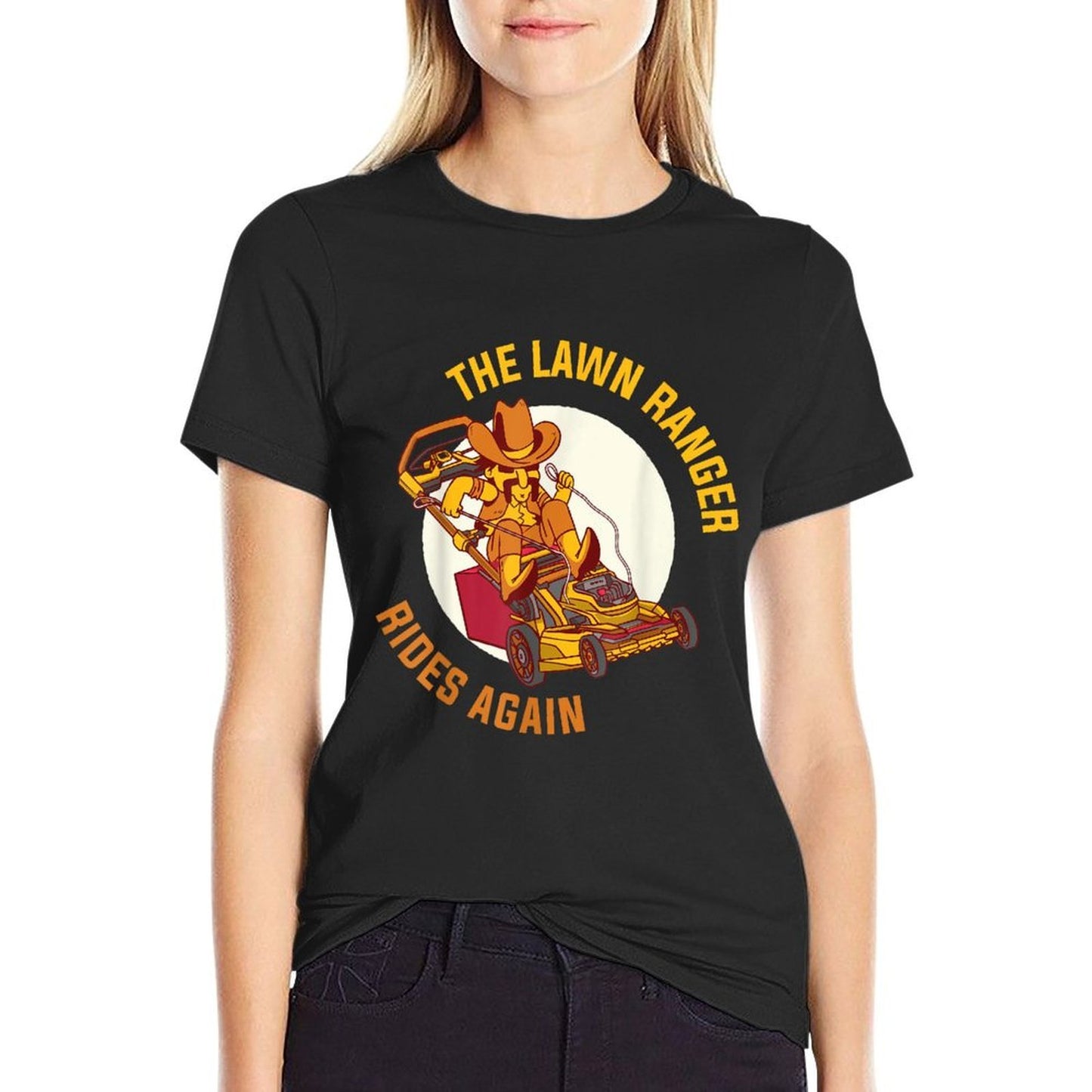 The Lone Ranger Reappeared Landscape Odor-resistant T-Shirt
