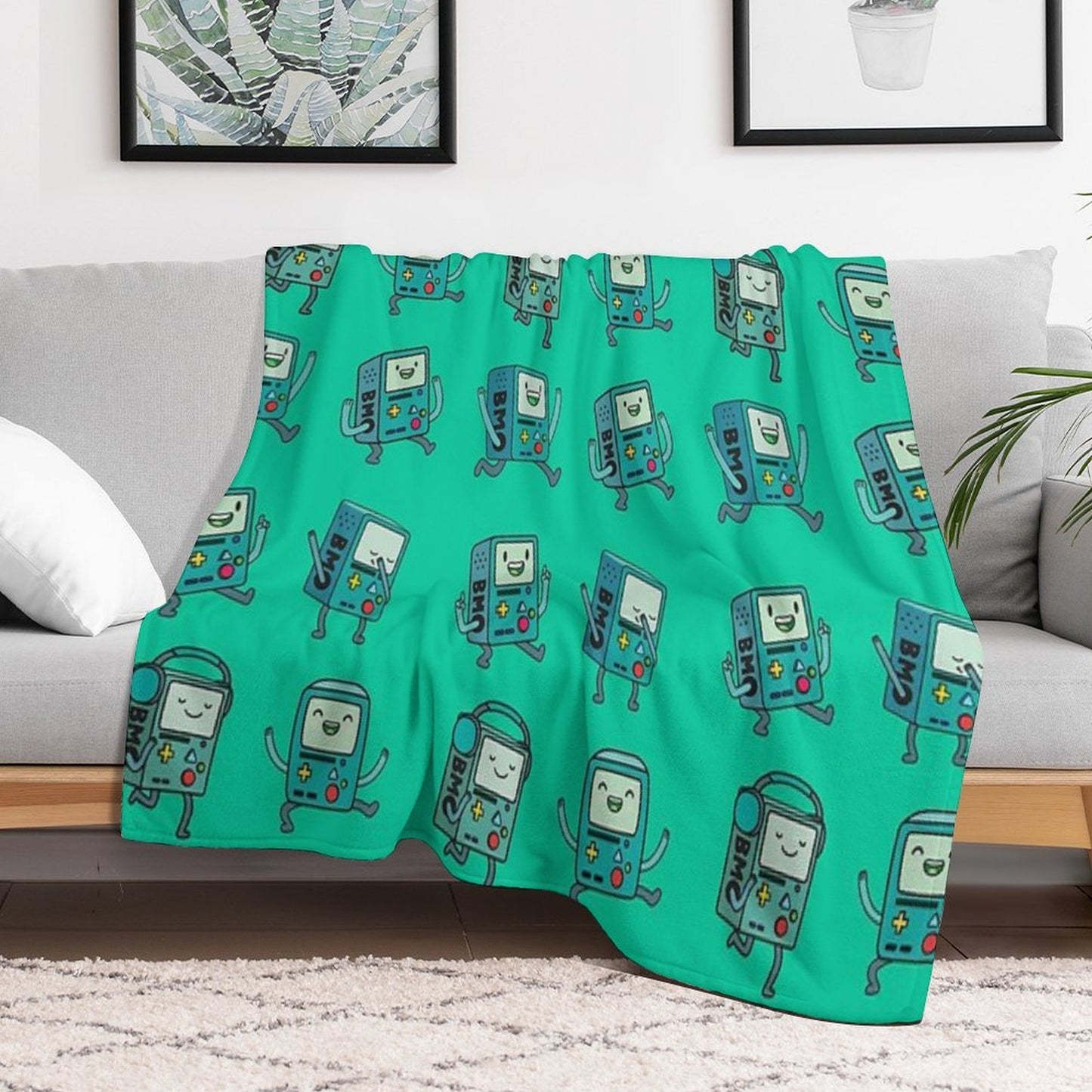 BMO Machine-washable Throw Blanket