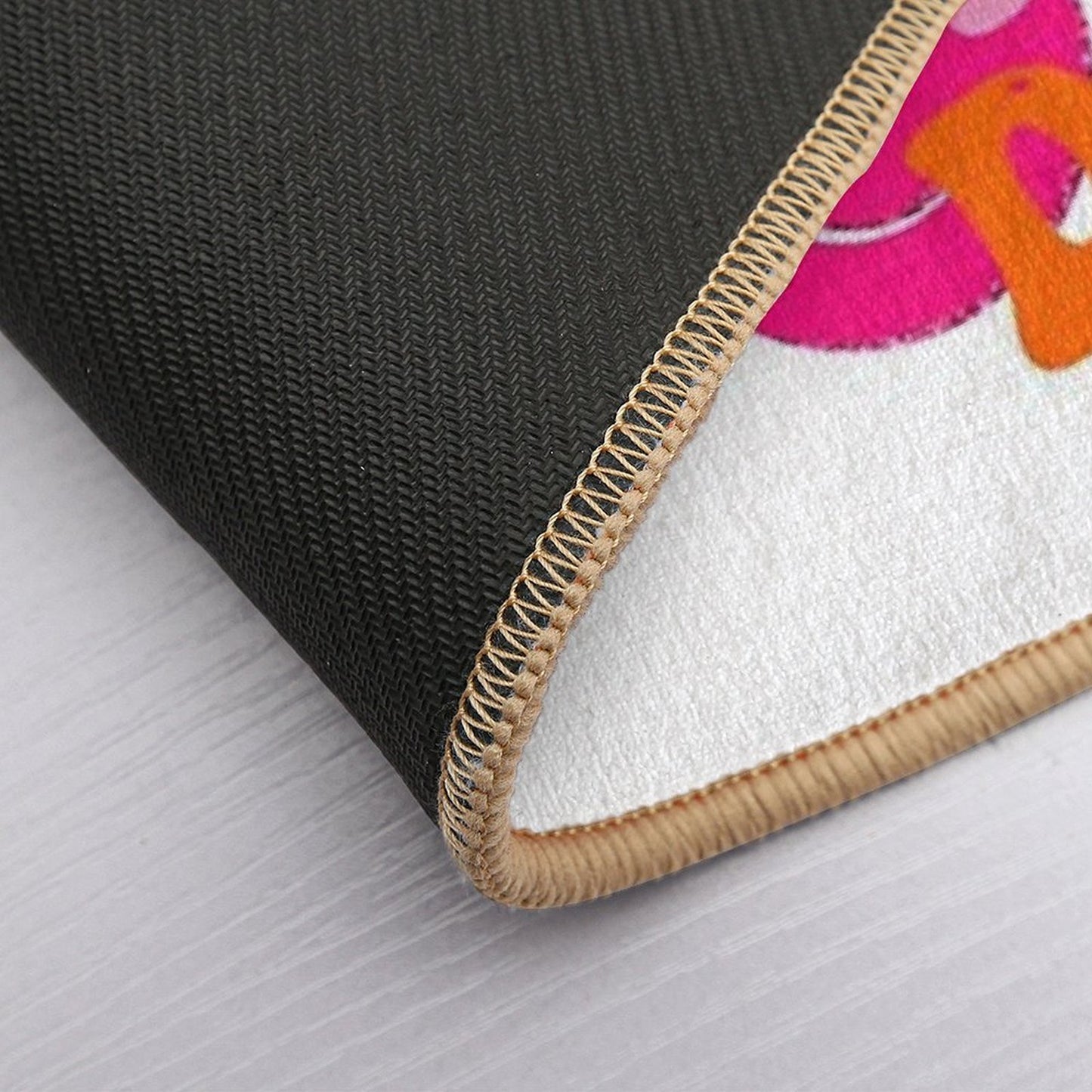 HAVE A NICE DAY! - Pink And Orange Multi-Purpose Bath Mat