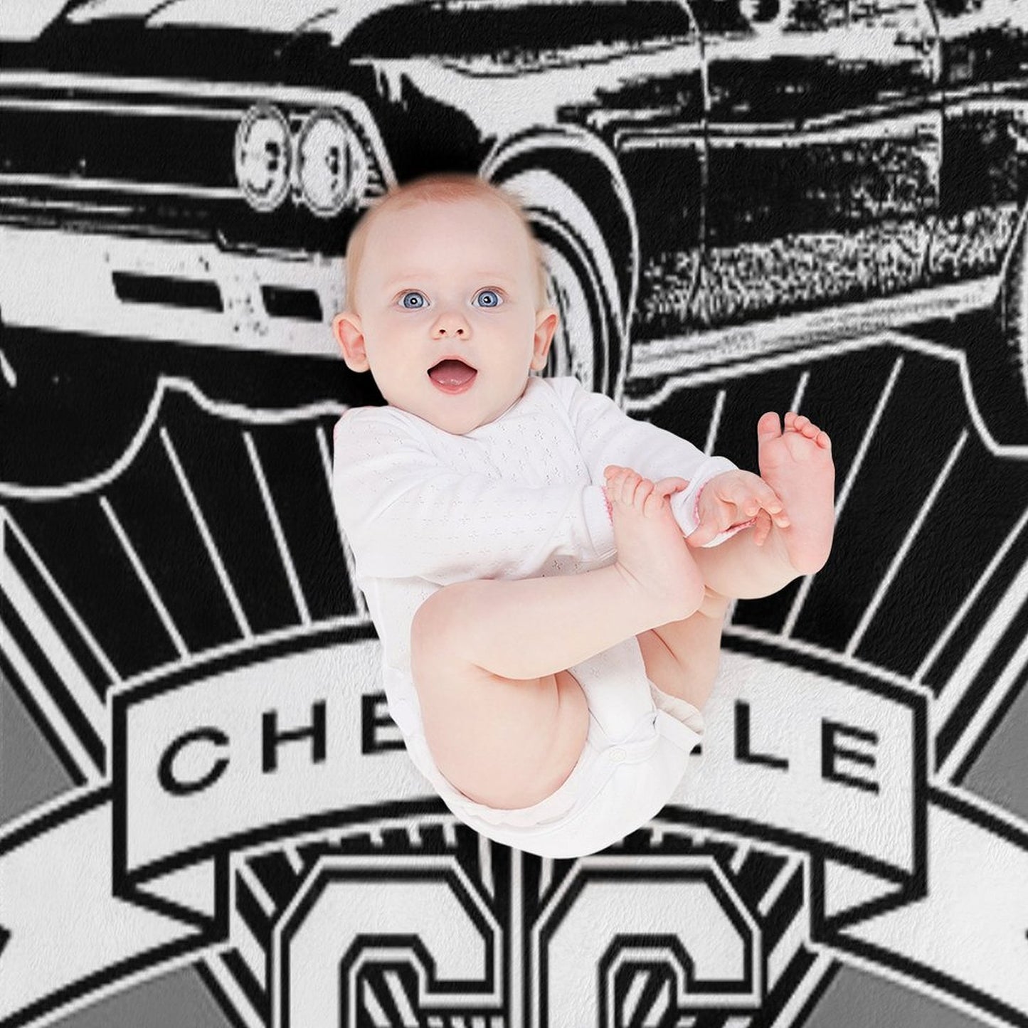 1966 Chevelle Shrink-resistant Throw Blanket