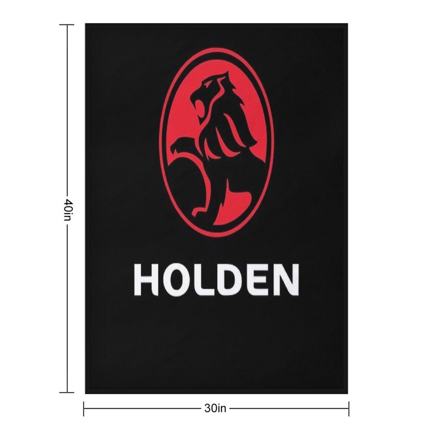 Holden-logo Merchandise Premium Throw Blanket
