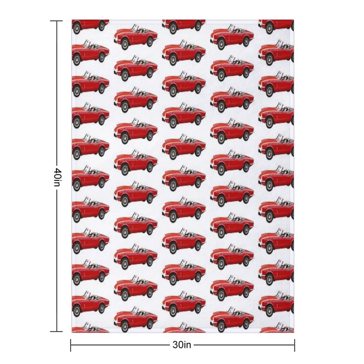 Triumph Spitfire Quick-dry Throw Blanket