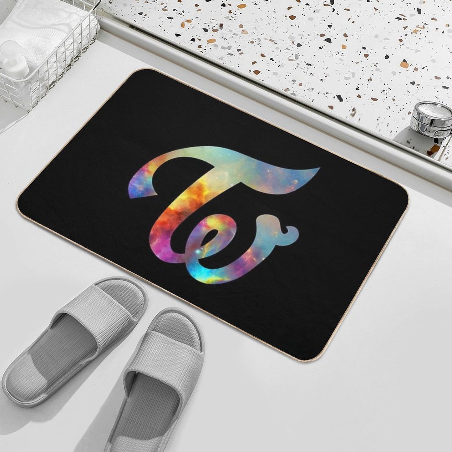 Twice Nebula Durable Bath Mat