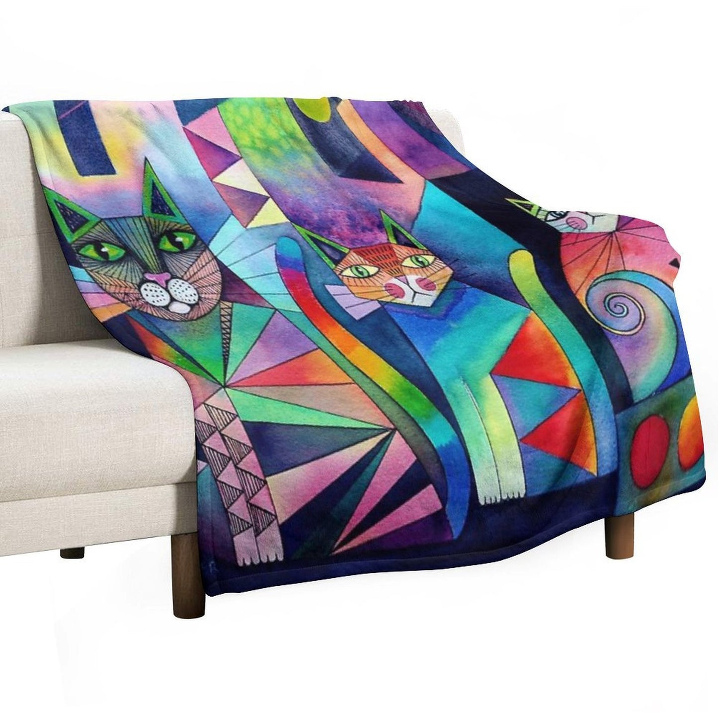 Moonlight Magic Sustainable Throw Blanket