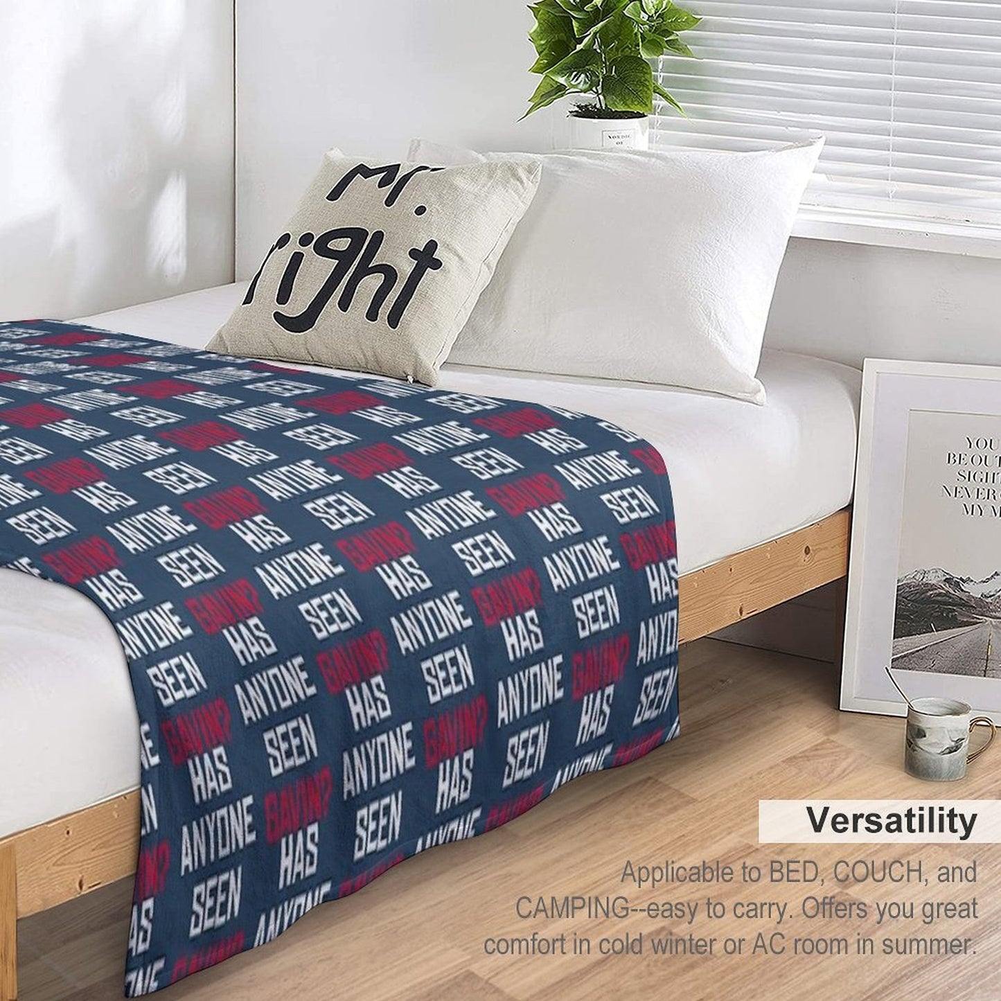 Has Anyone Seen Gavin Machine-washable Throw Blanket