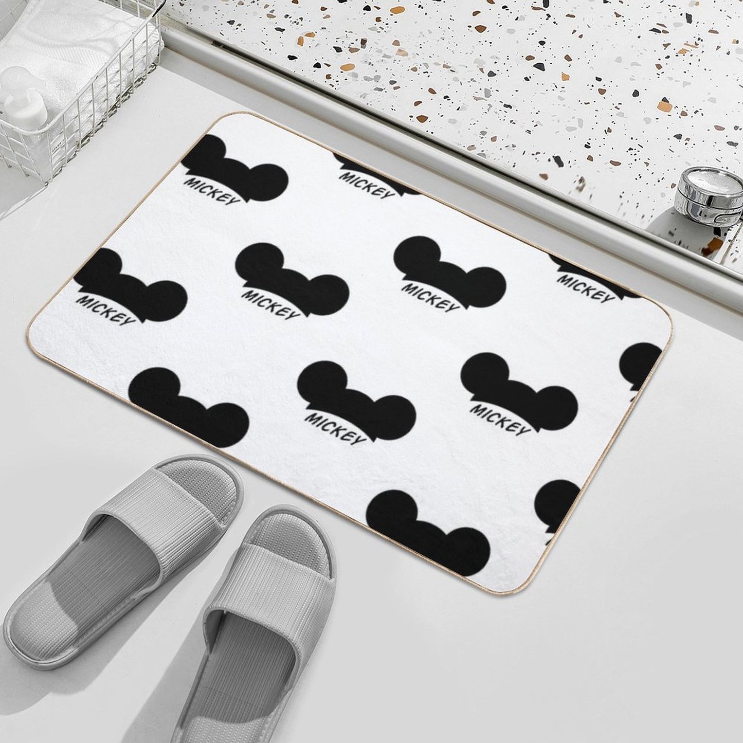 Mickey Dirt-Trapping Bath Mat
