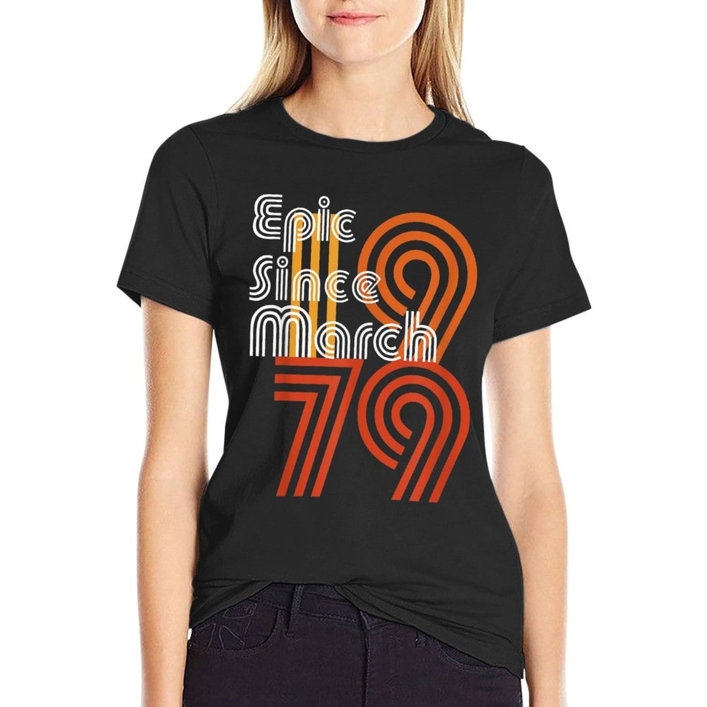 40th Birthday Gift Vintage 1979 T Classic Men Women Trendy Pattern T-Shirt