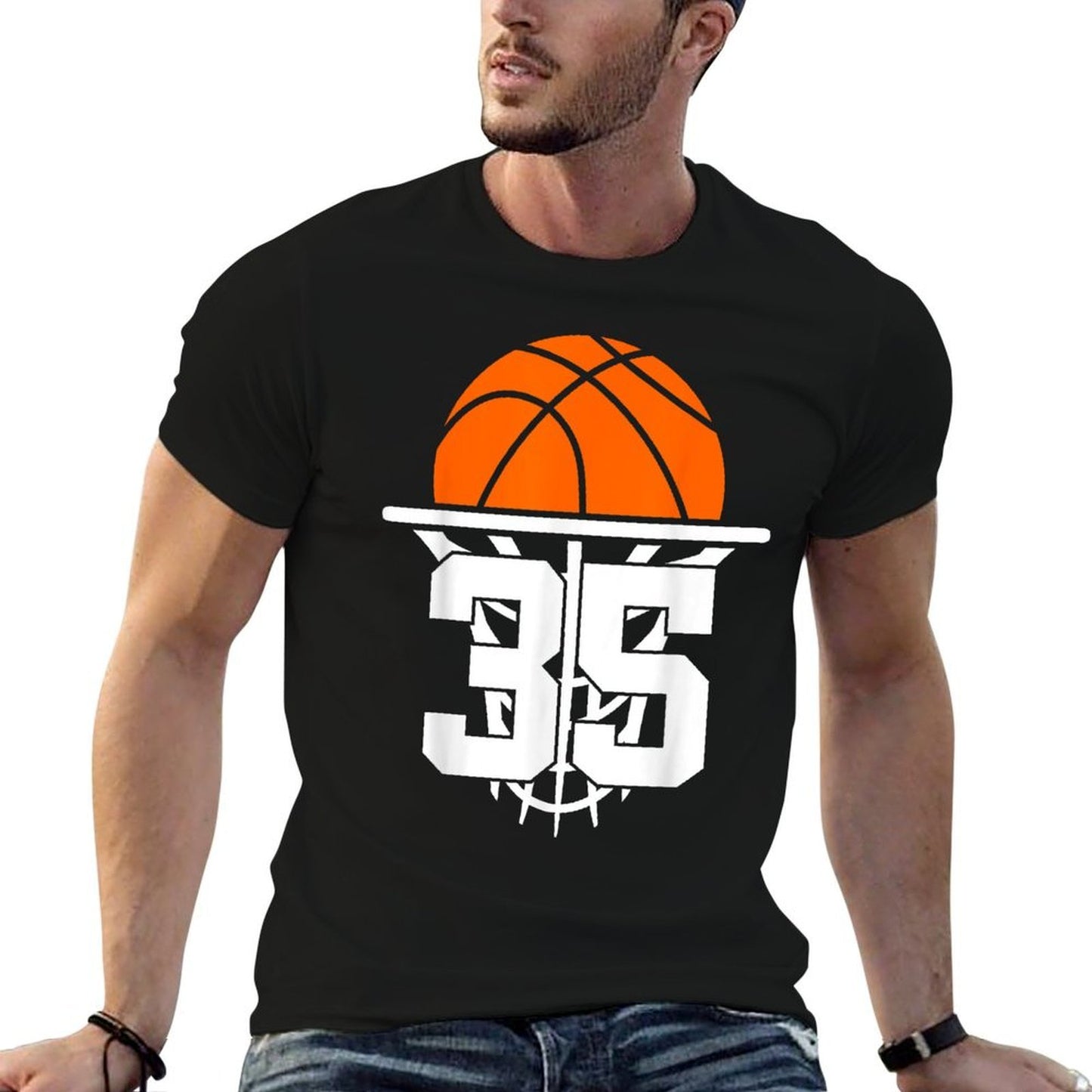 35 YEARS BASKETBALL 35TH BIRTHDAY Versatile T-Shirt