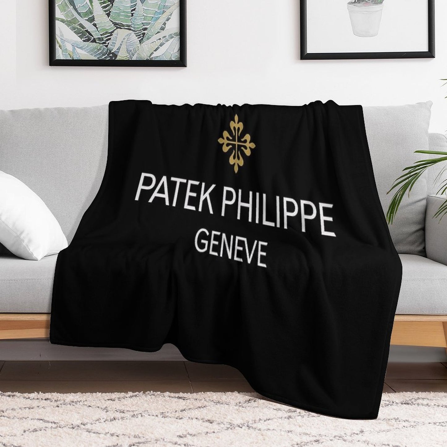 The Patek Philippe Watch Watches Easy Care Throw Blanket