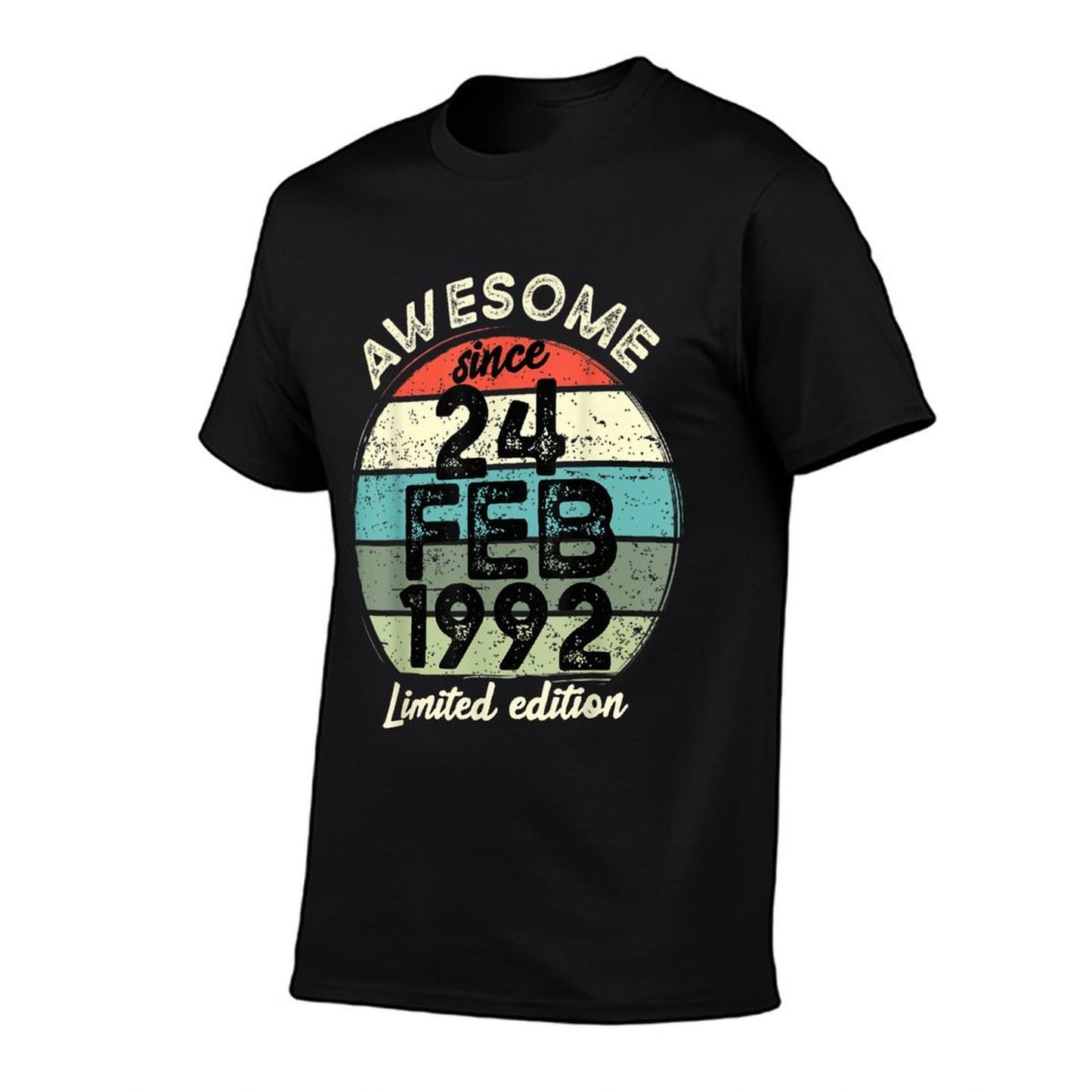 30 Year Old Birthday 24 February 1992 30th Birthday Stretchy T-Shirt