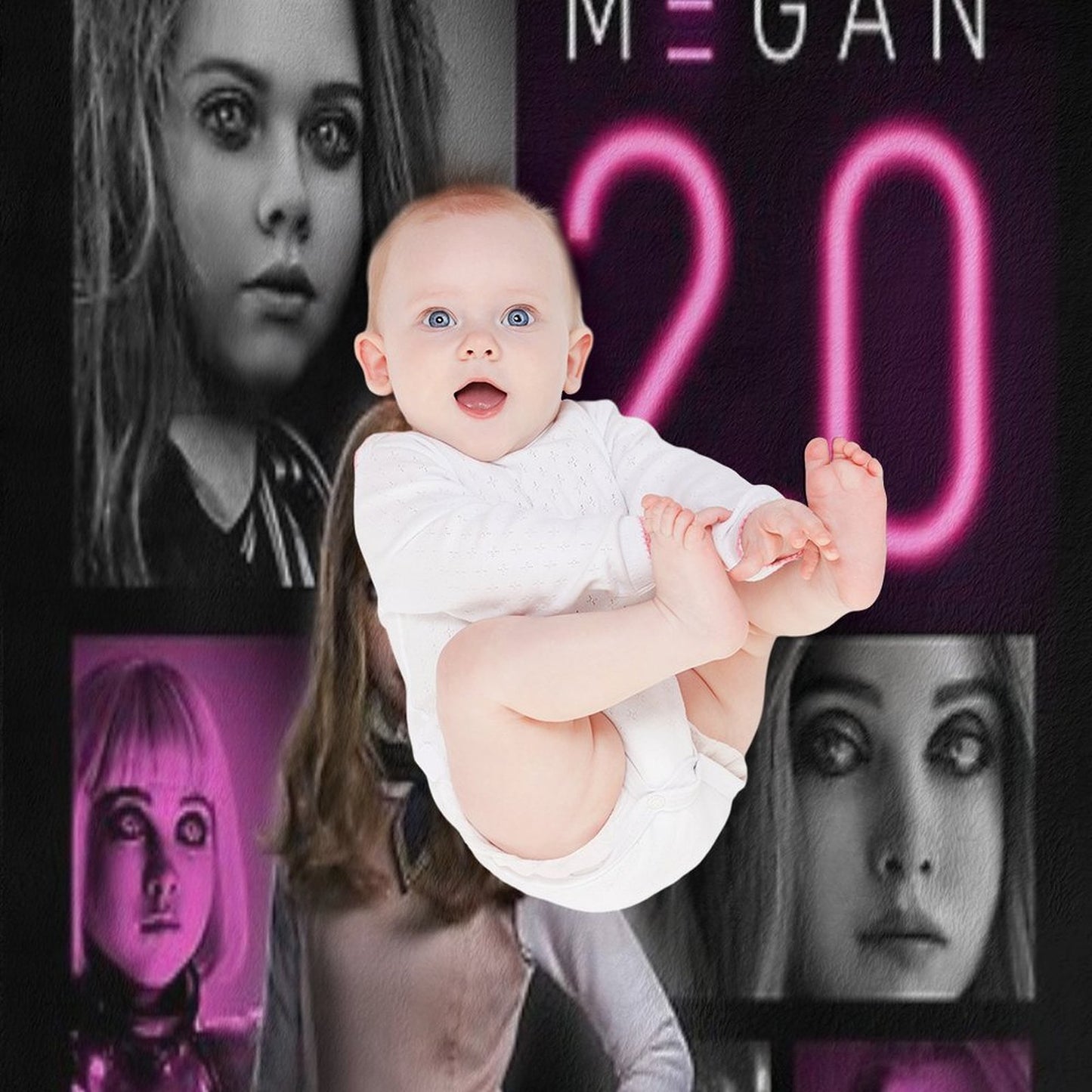 M3GAN 2 Eco-conscious Throw Blanket