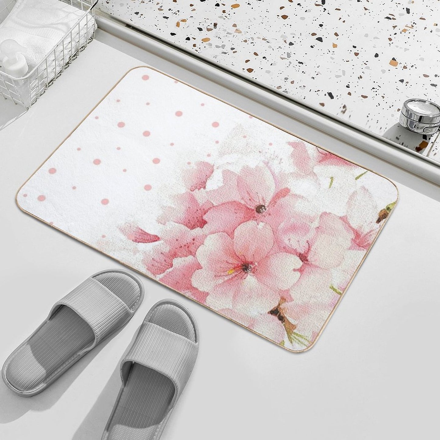 Patterns-227 Non-Slip Bath Mat
