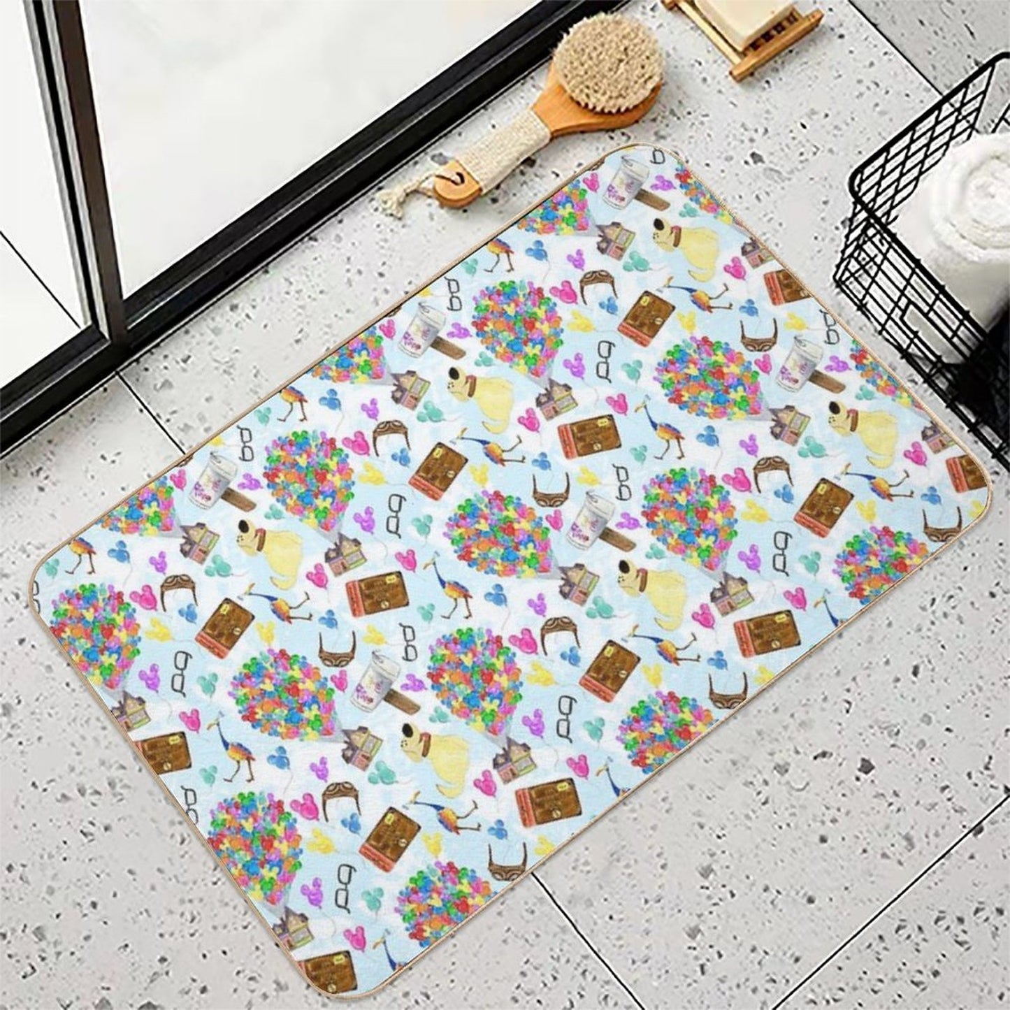 UP Movie Icons Pet-Safe Bath Mat