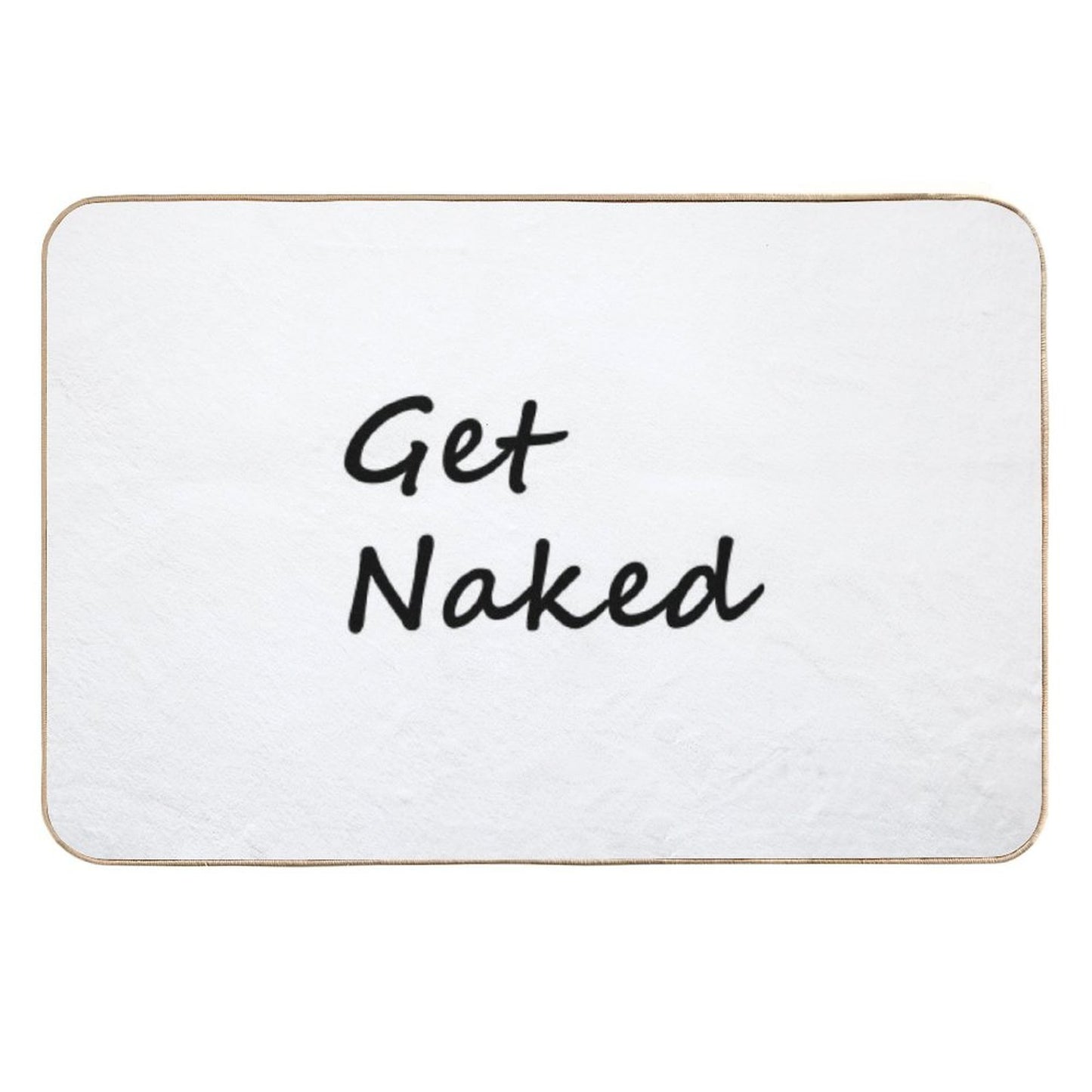 Get Naked Bath Mats Dirt-Trapping Bath Mat