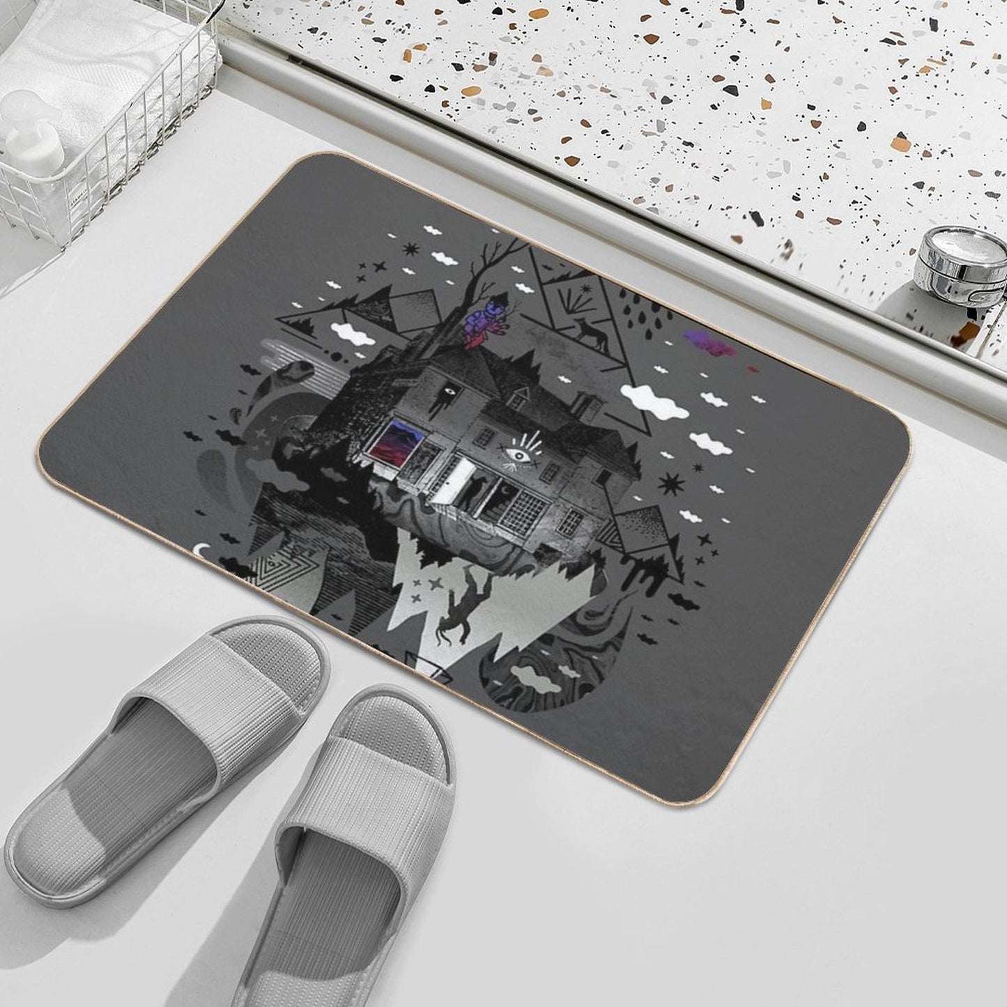 House Is Not A Home Odorless Bath Mat