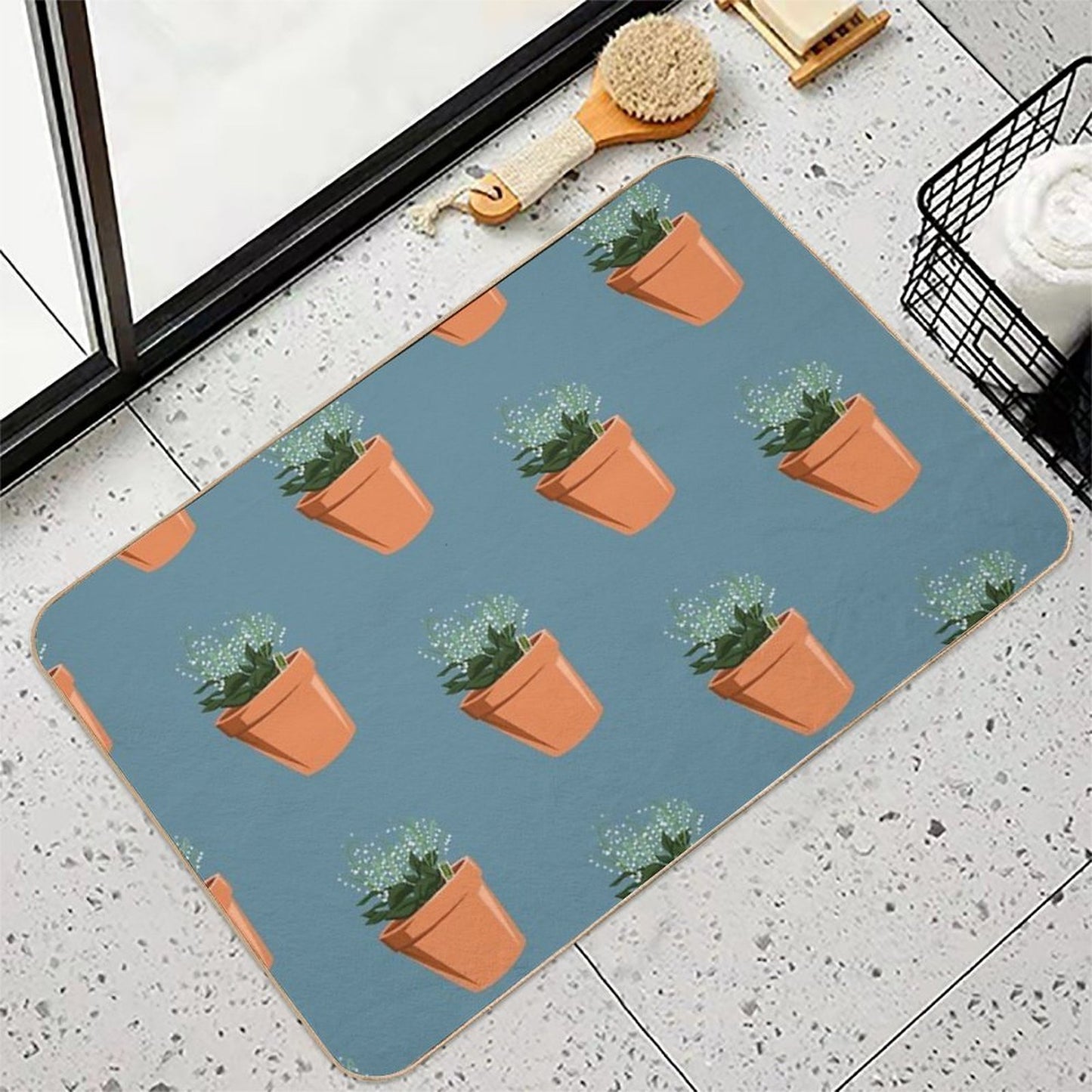 Lilly of The Valley Eco-Friendly Bath Mat