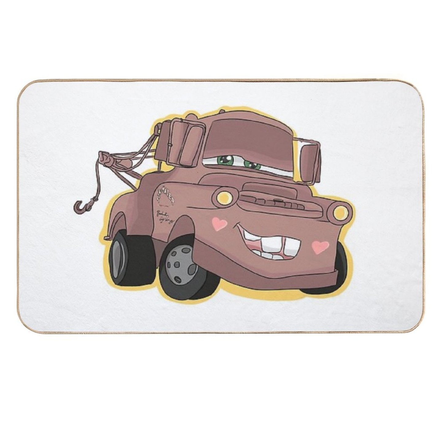Tow Mater Kawaii Multi-Purpose Bath Mat