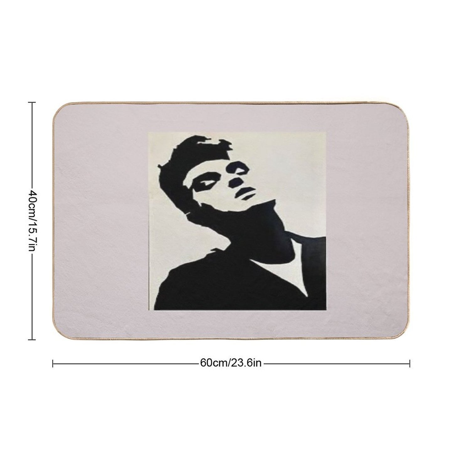Morrissey Repositionable Bath Mat