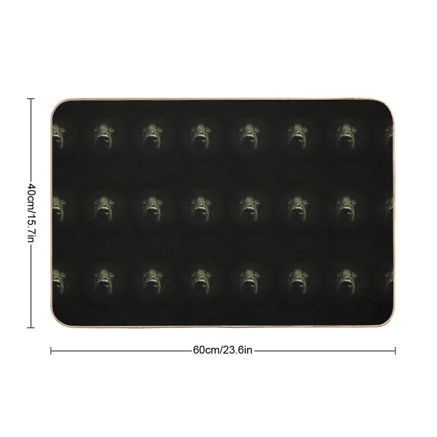 Dark Moods High-Traffic Bath Mat
